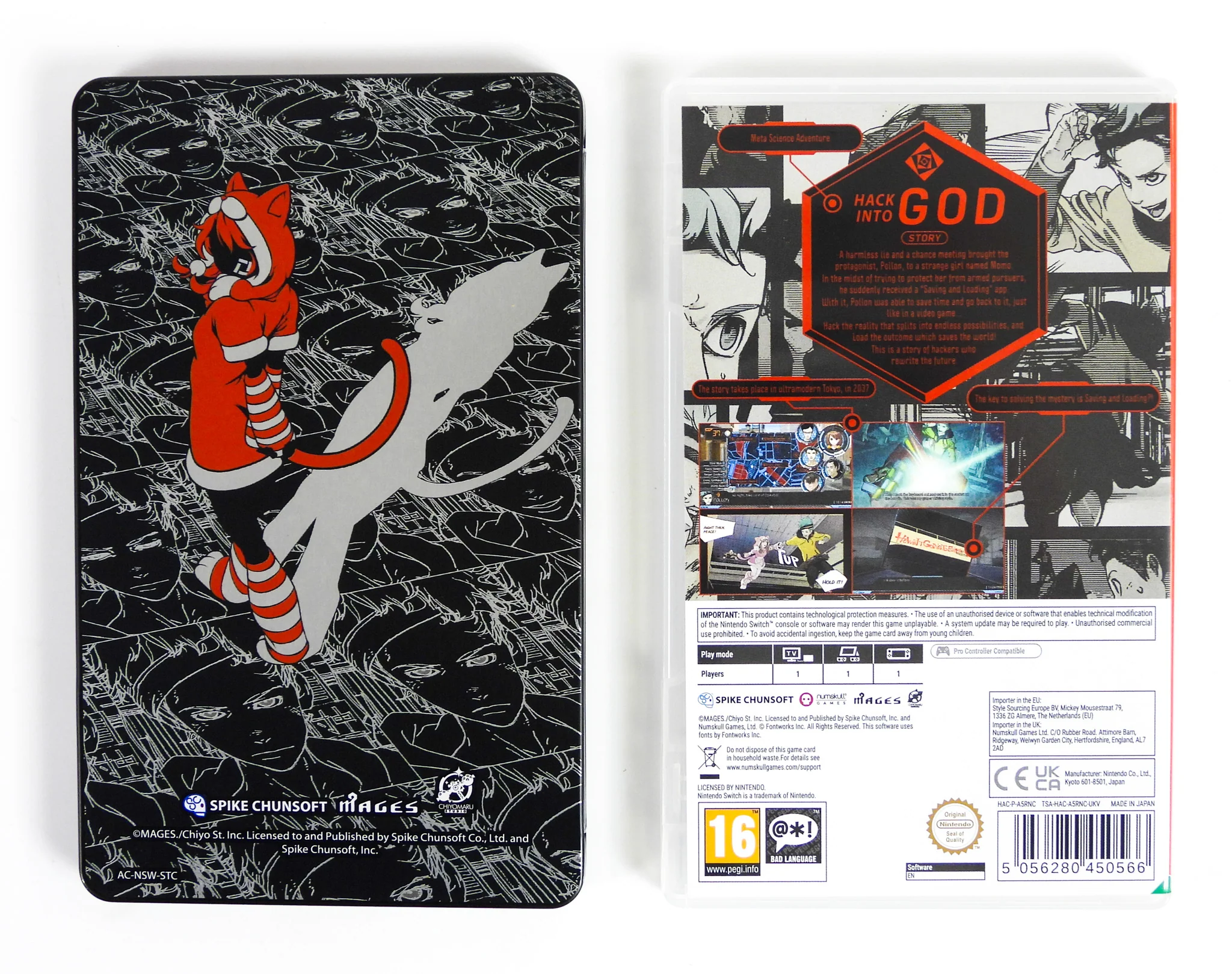 Anonymous;Code [SteelBook Launch Edition] [PAL] (Nintendo Switch) - Image 5