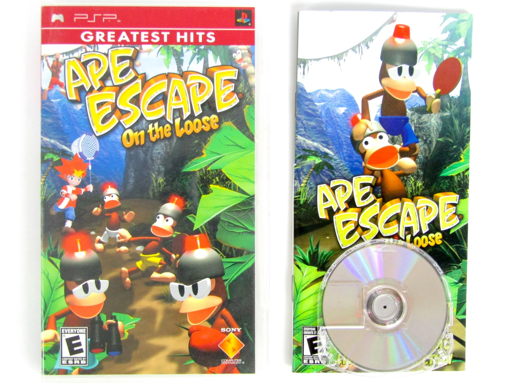 Ape Escape On The Loose [Greatest Hits] (PlayStation Portable / PSP)