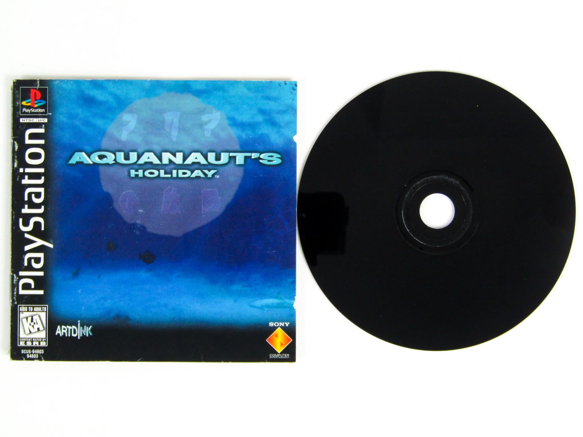 Aquanaut's Holiday (PlayStation / PS1)