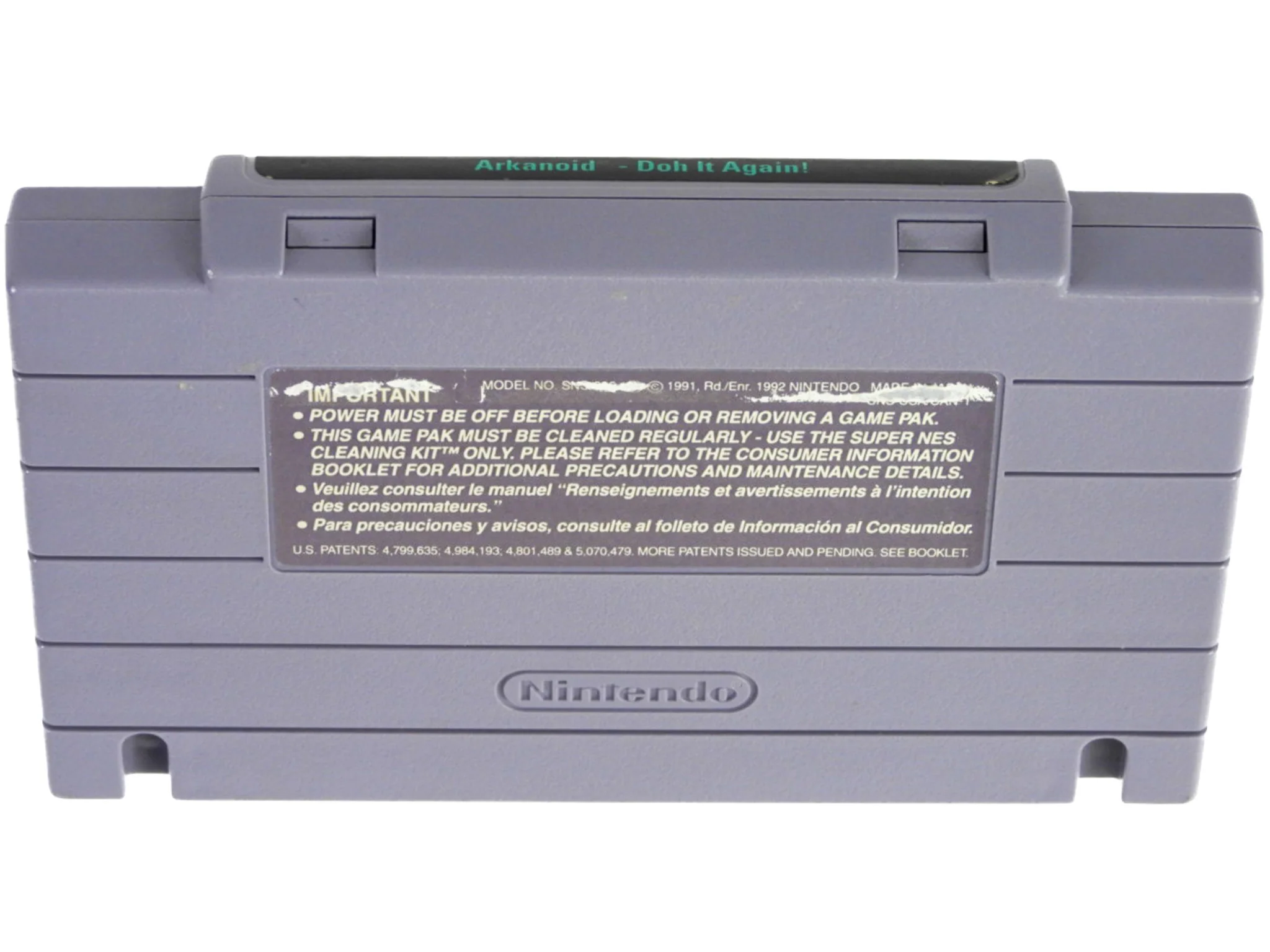 Arkanoid Doh It Again (Super Nintendo / SNES) - Image 4