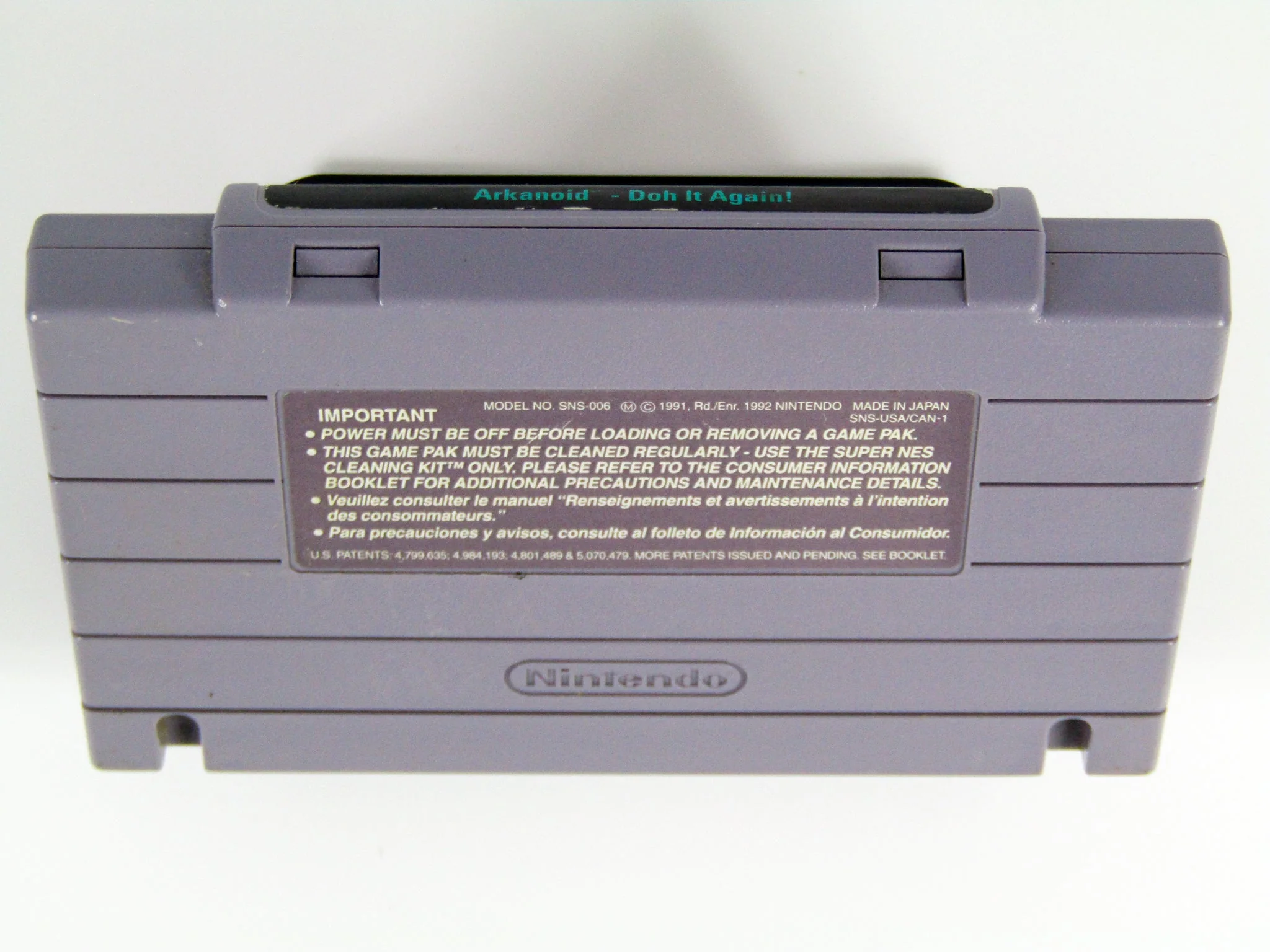 Arkanoid Doh It Again (Super Nintendo / SNES) - Image 6