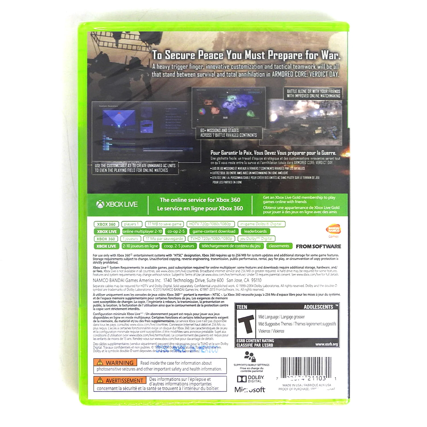 Armored Core: Verdict Day (Xbox 360) - Image 2
