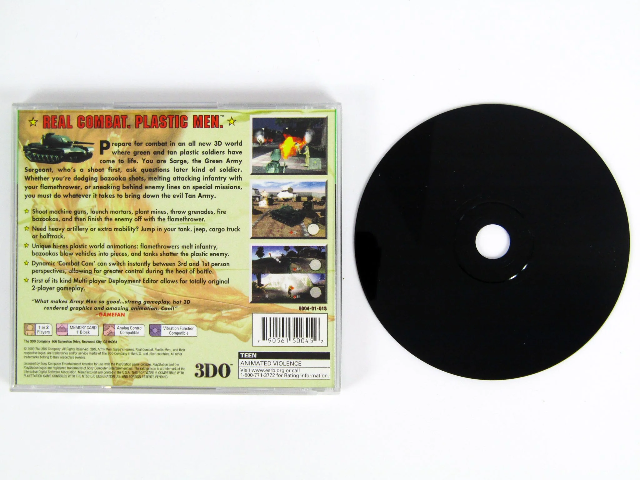 Army Men 3D [Greatest Hits] (PlayStation / PS1) - Image 5