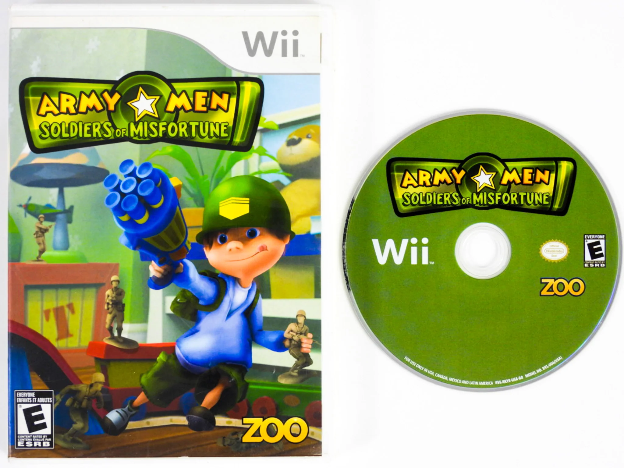Army Men Soldiers Of Misfortune (Nintendo Wii) - Image 2