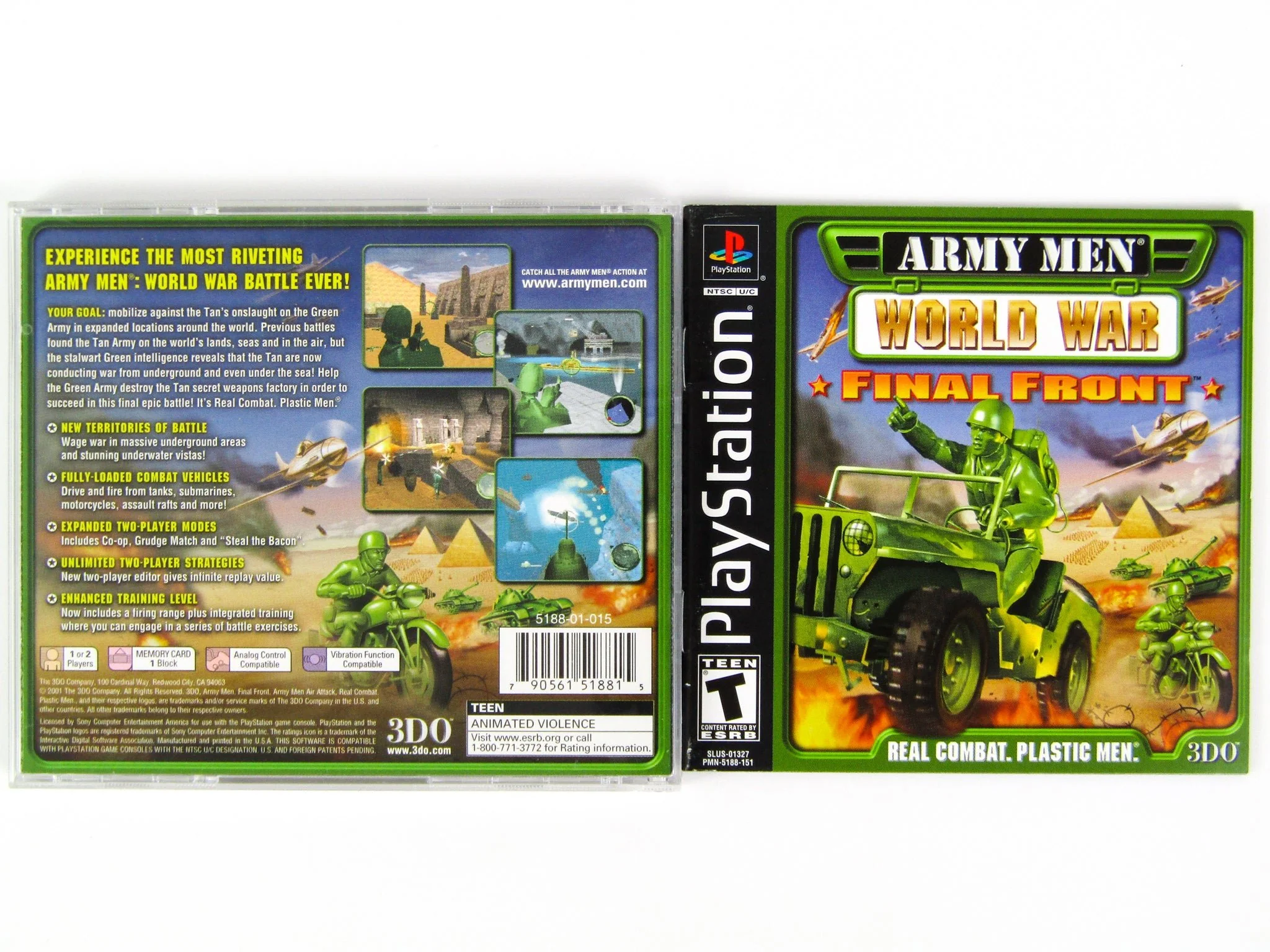 Army Men World War Final Front (PlayStation / PS1) - Image 2