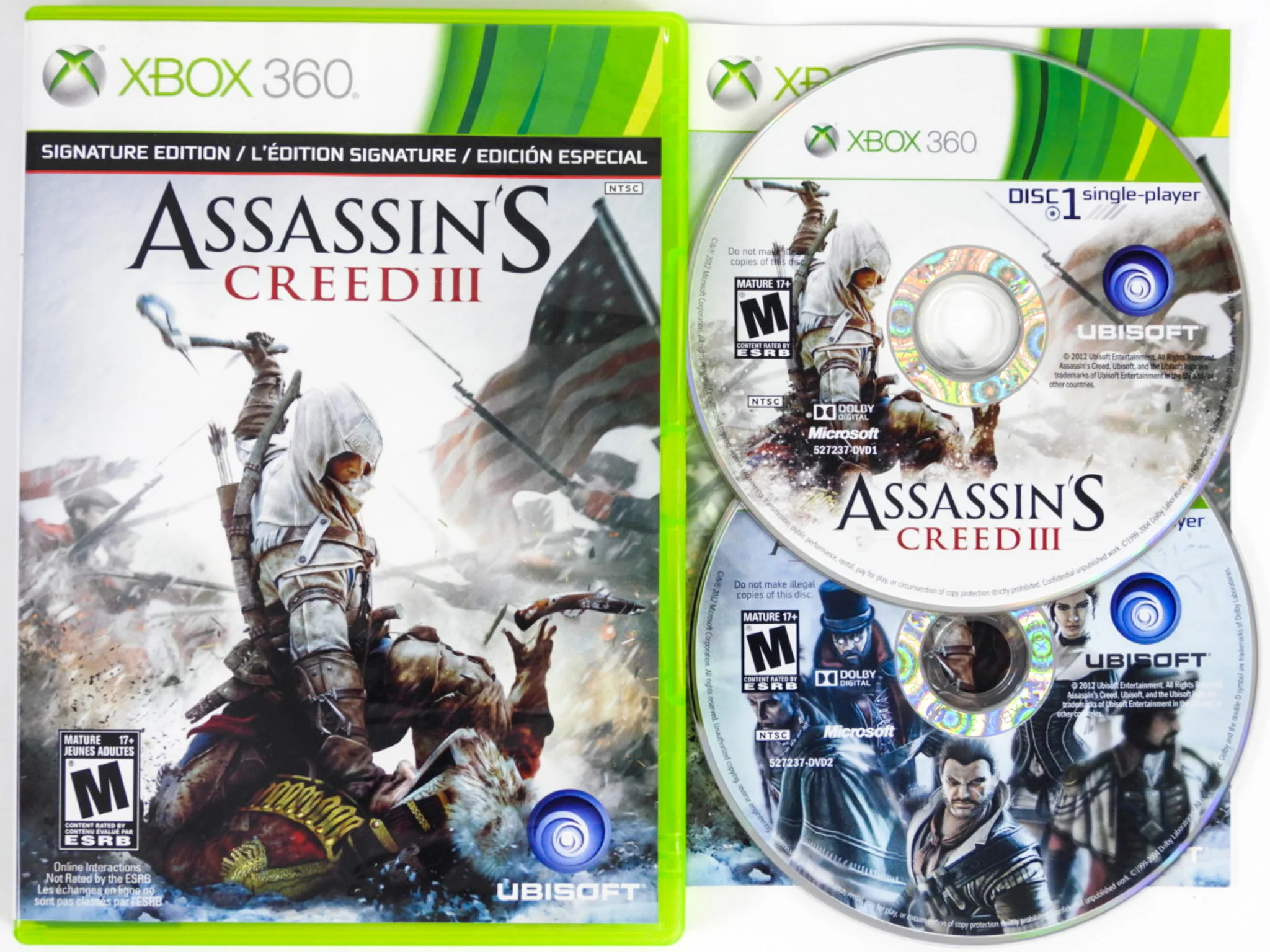 Assassin's Creed III 3 [Signature Edition] (Xbox 360)