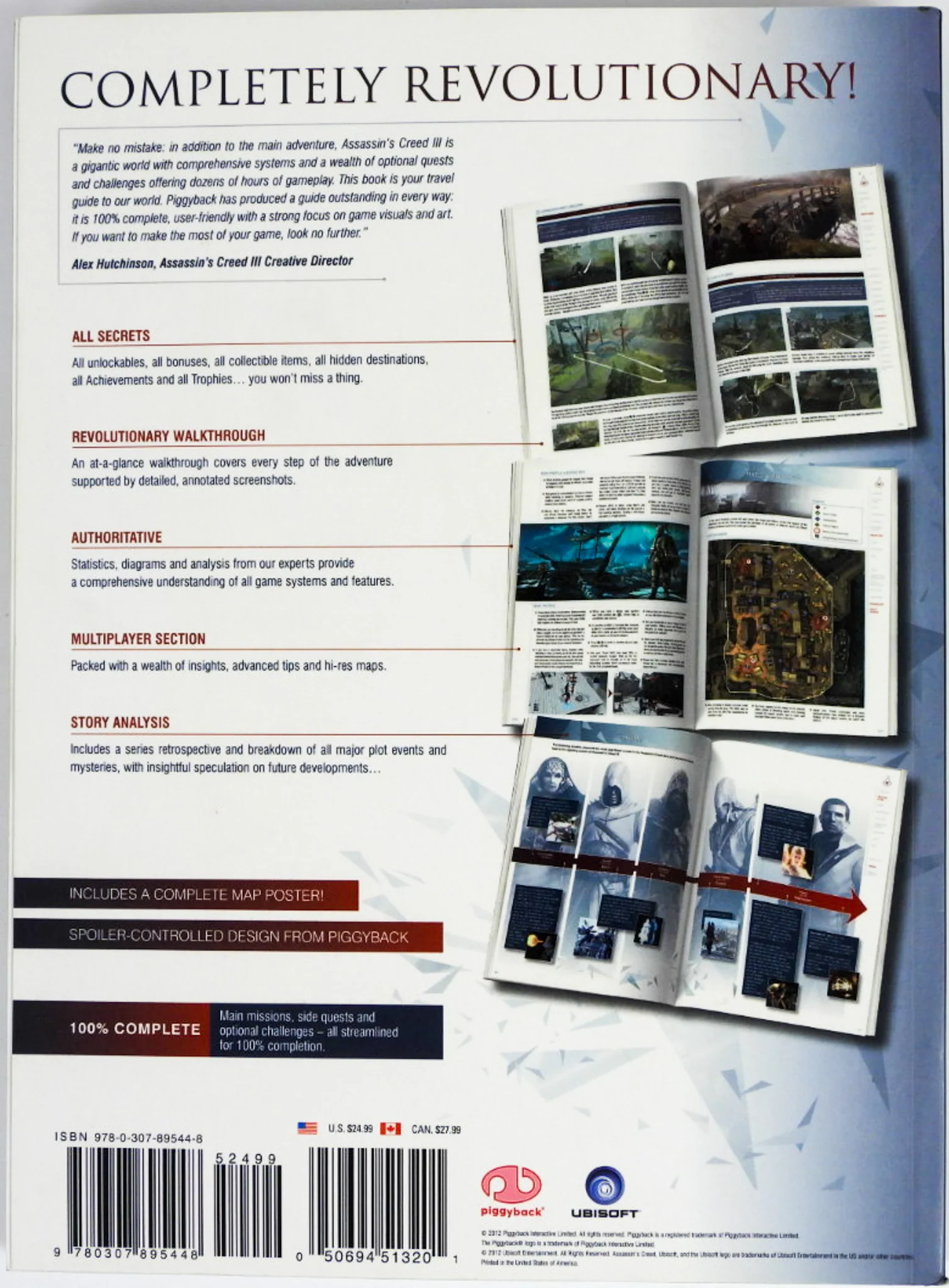 Assassin's Creed III The Complete Official Guide [Piggyback] (Game Guide) - Image 4