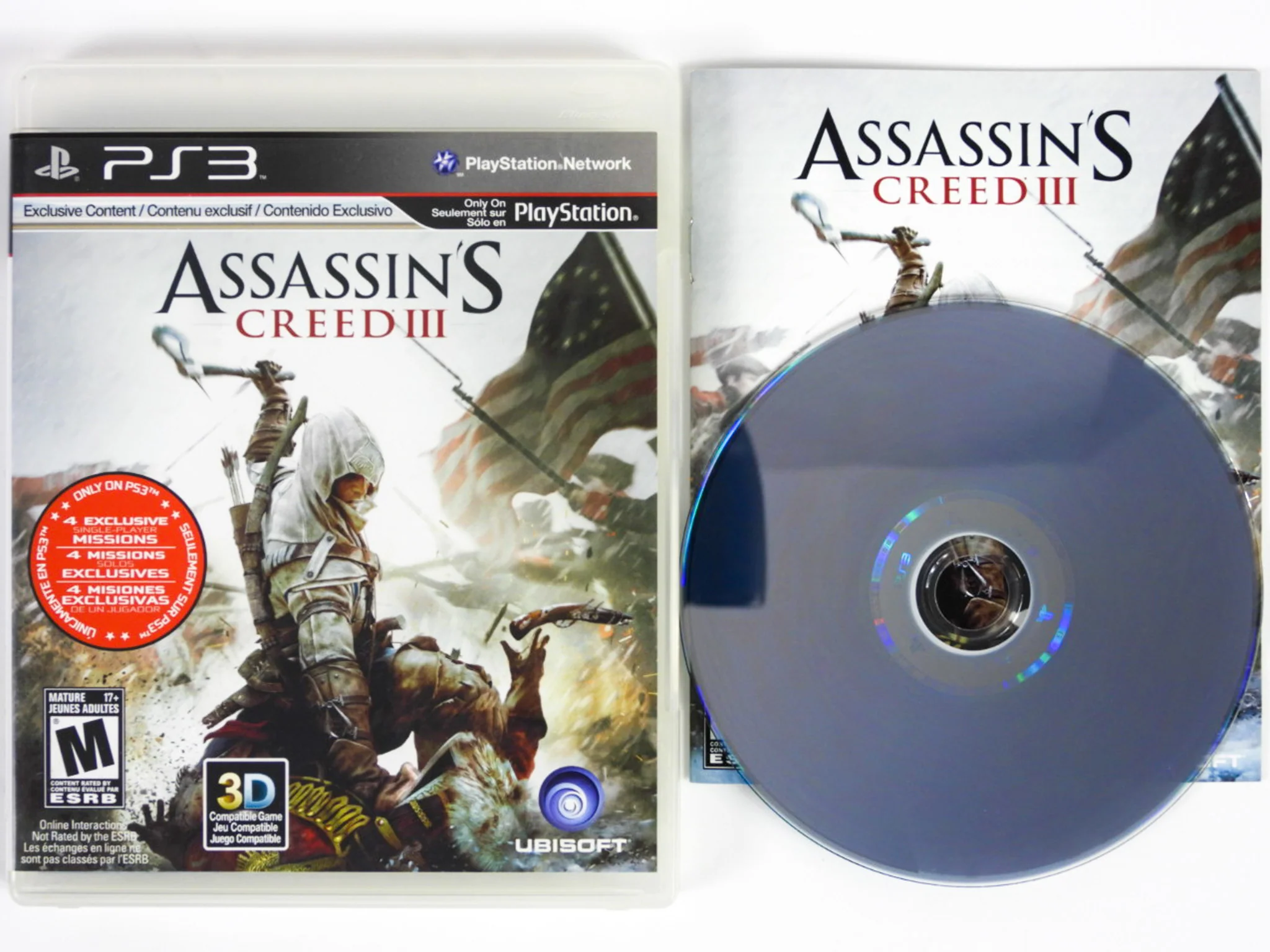 Assassin's Creed III [Limited Edition] (PlayStation 3 / PS3) - Image 3