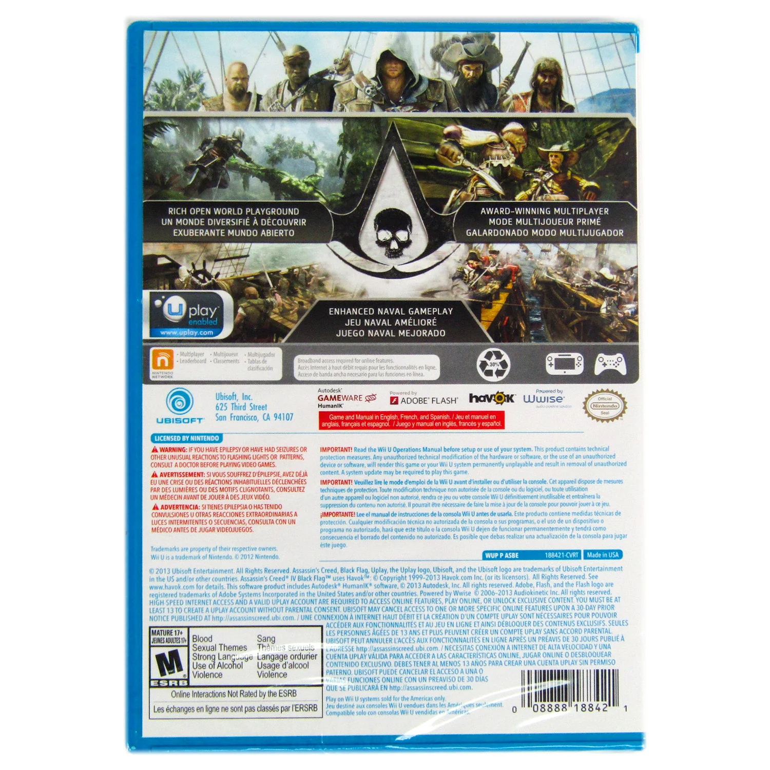 Assassin's Creed IV: Black Flag [Signature Edtion] (Nintendo Wii U) - Image 2