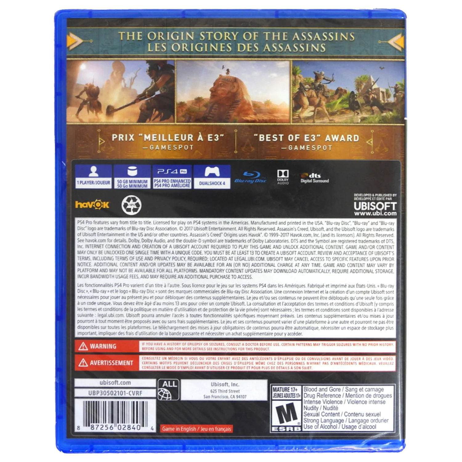 Assassin's Creed: Origins (PlayStation 4 / PS4) - Image 2