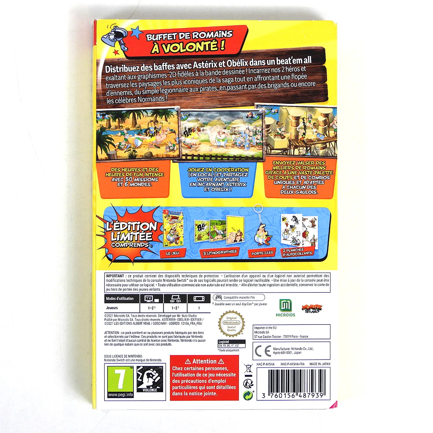 Asterix & Obelix Slap Them All [Limited Edition] [PAL] (Nintendo Switch) - Image 2
