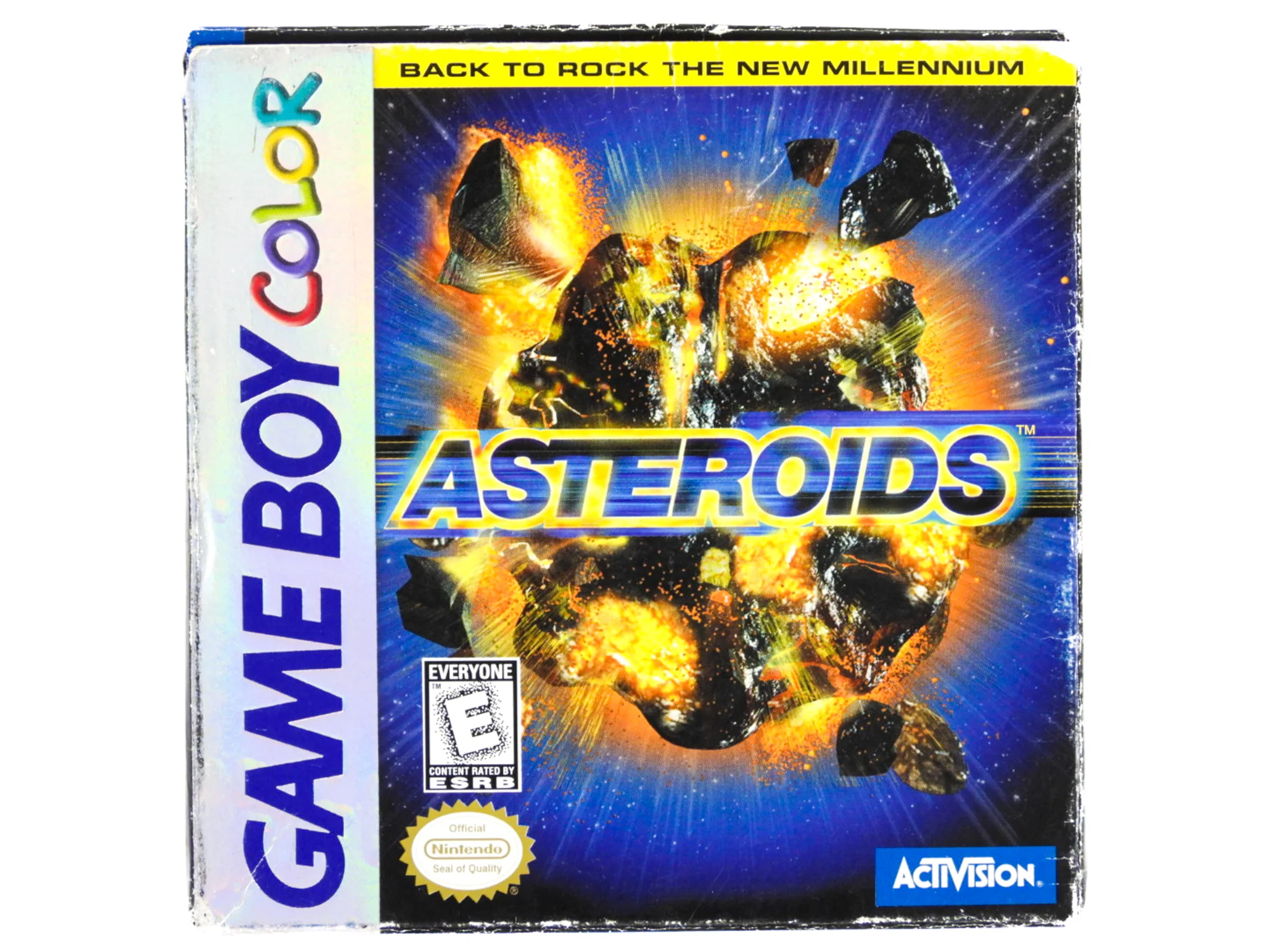 Asteroids (Nintendo Game Boy Color / GBC) - Image 2
