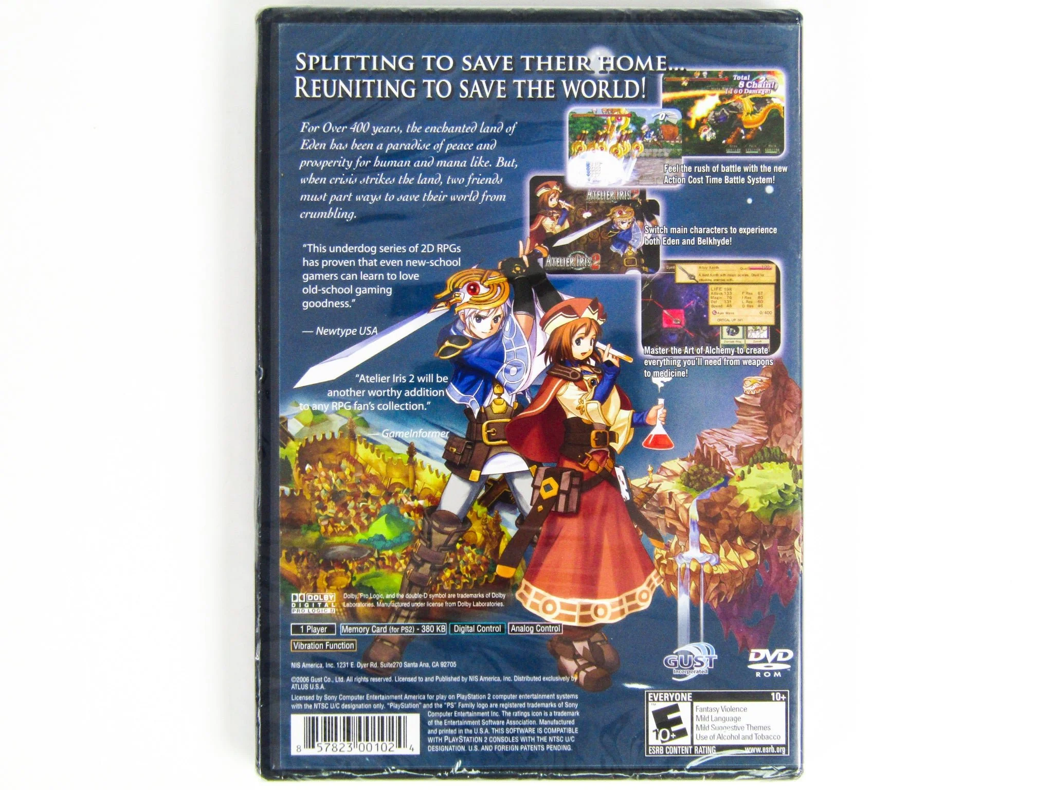 Atelier Iris 2 The Azoth Of Destiny (PlayStation 2 / PS2) - Image 2