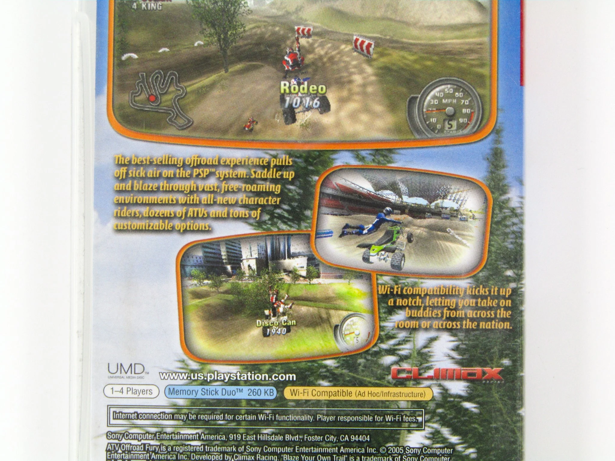 ATV Offroad Fury Blazing Trails [Greatest Hits] (PlayStation Portable / PSP) - Image 2