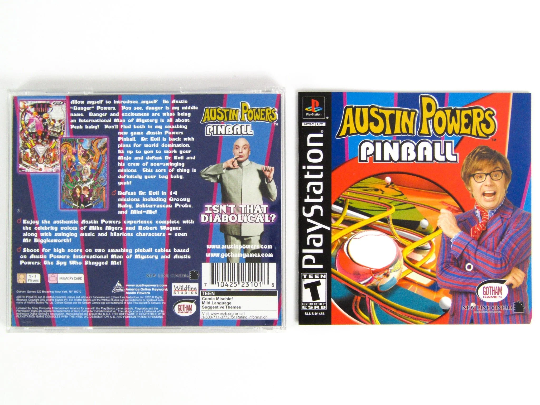 Austin Powers Pinball (PlayStation / PS1) - Image 2