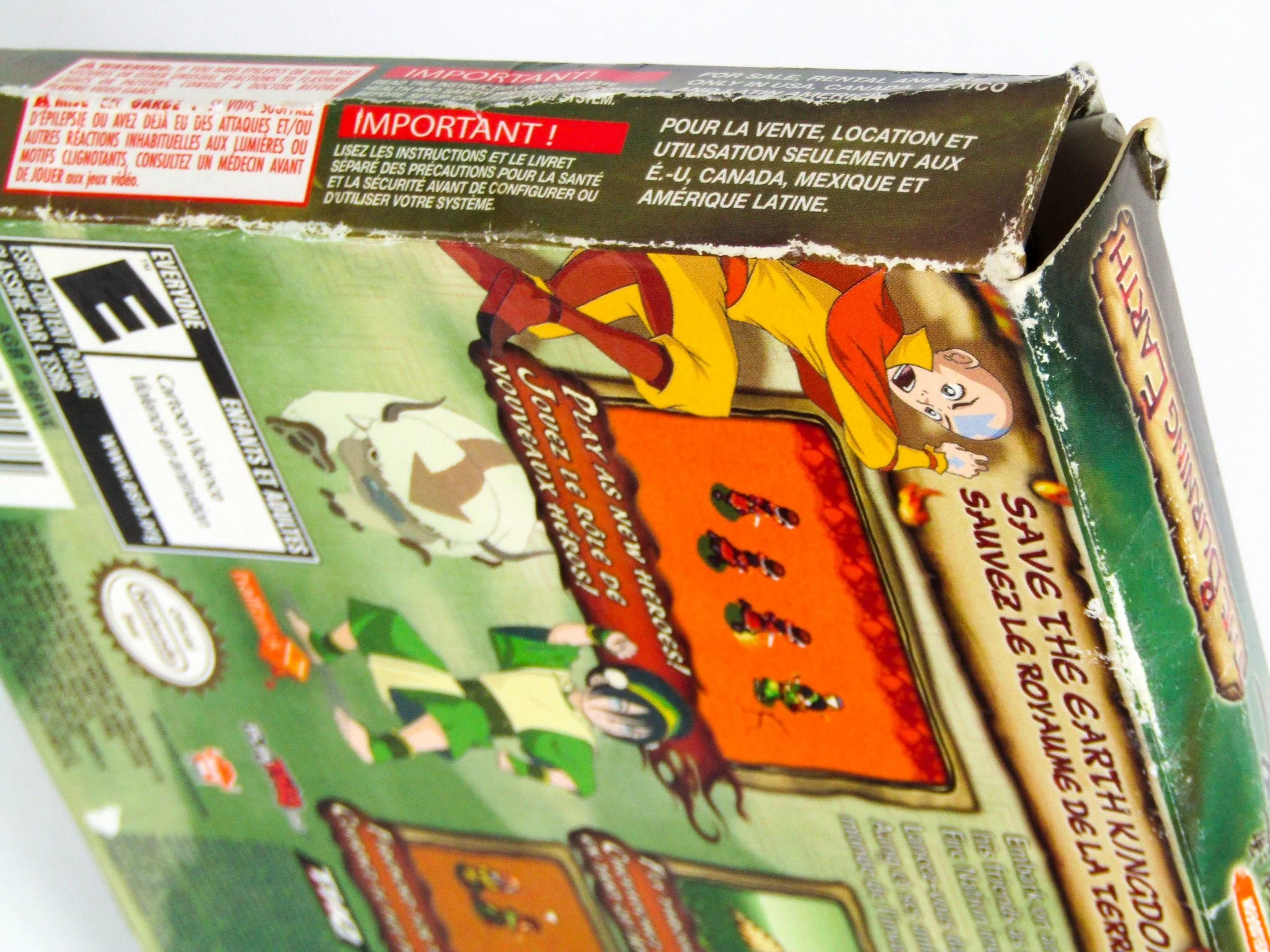 Avatar The Burning Earth (Nintendo Game Boy Advance / GBA) - Image 3