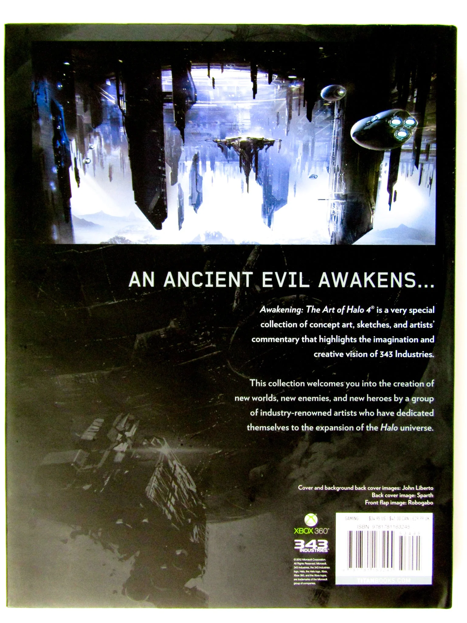 Awakening: The Art of Halo 4 [Hardcover] (Art Book) - Image 2