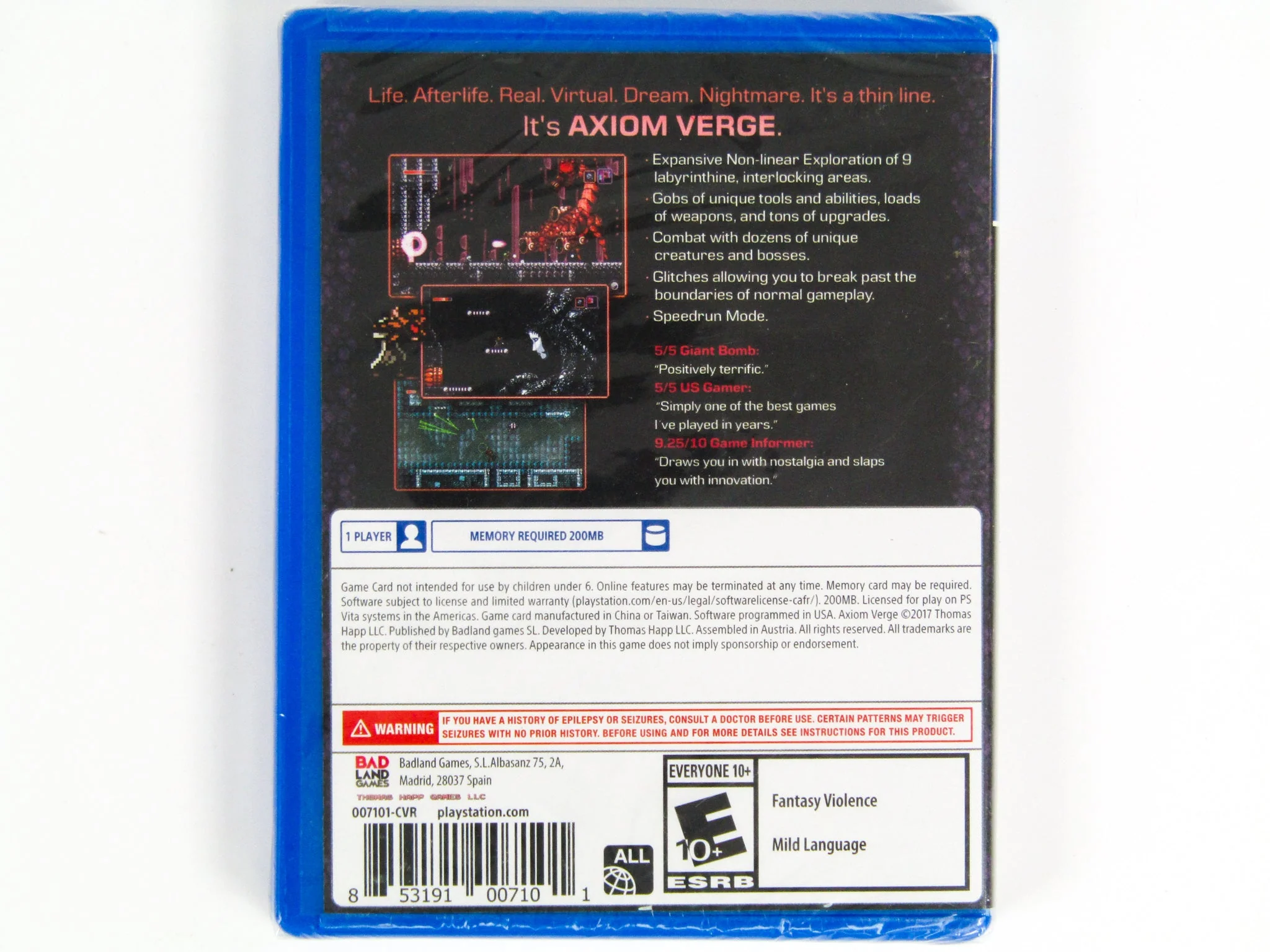Axiom Verge [Multiverse Edition] (PlayStation Vita / PS Vita) - Image 2