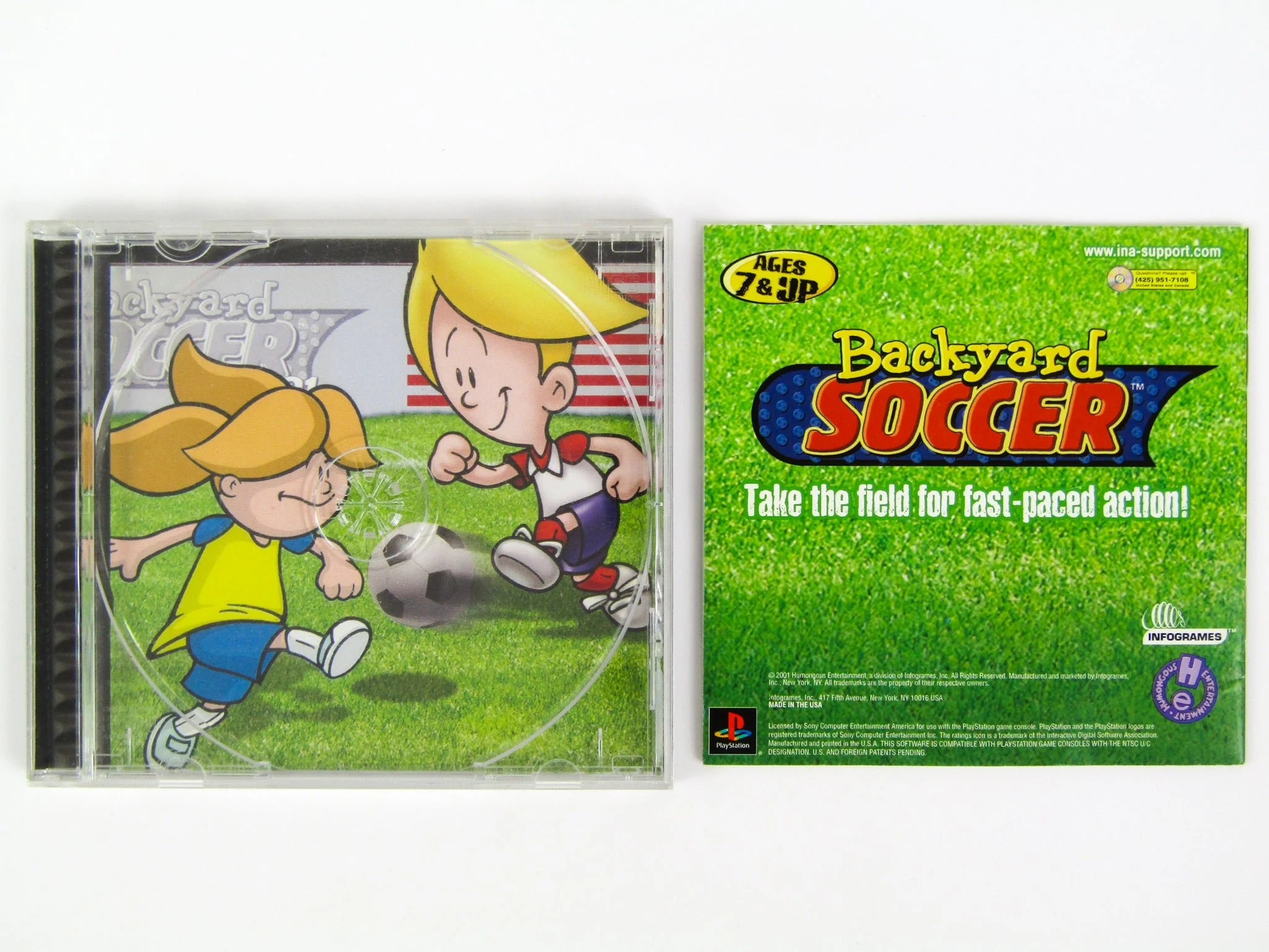 Backyard Soccer (PlayStation / PS1) - Image 3