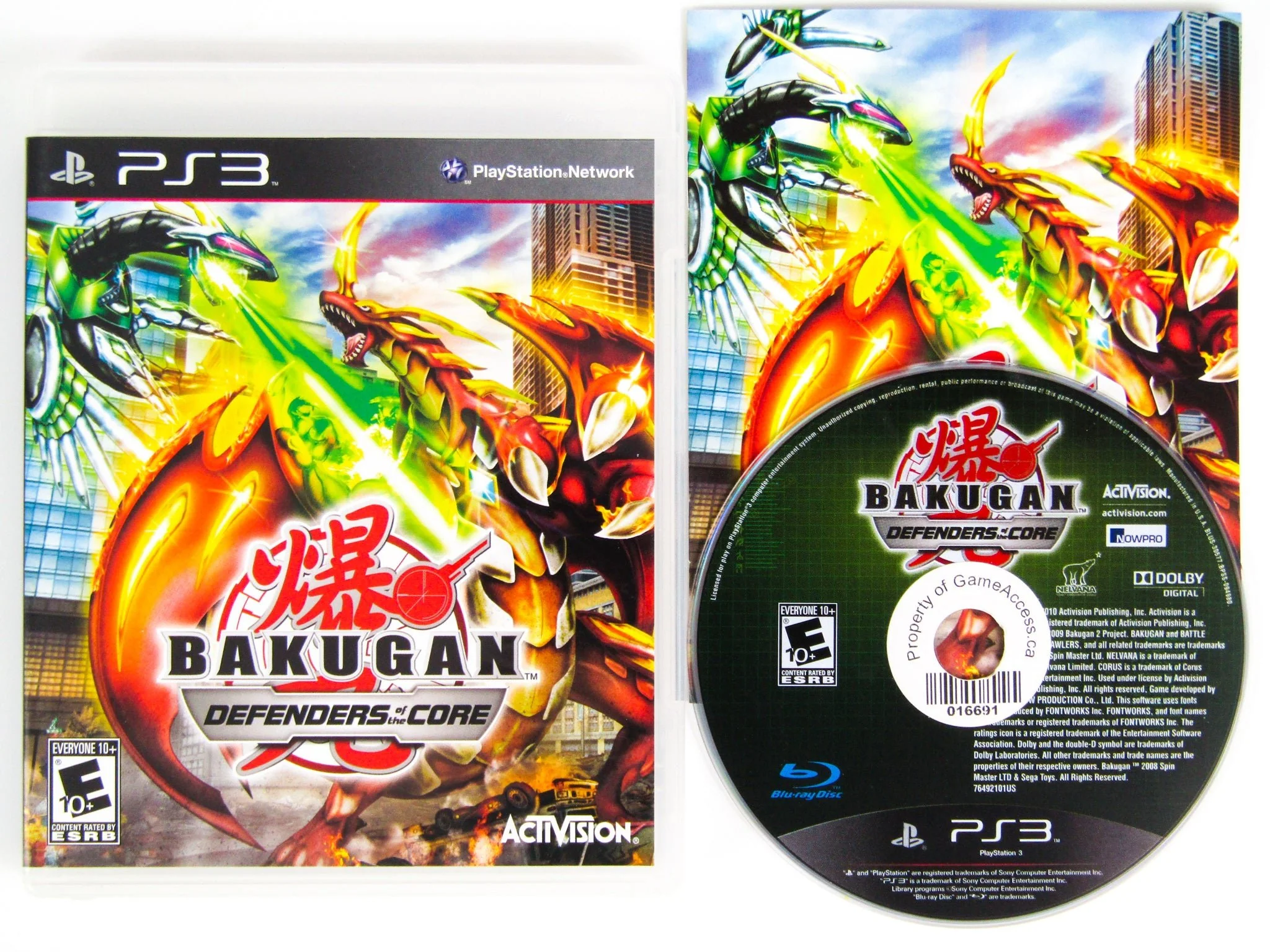 Bakugan: Defenders Of The Core (PlayStation 3 / PS3) - Image 2