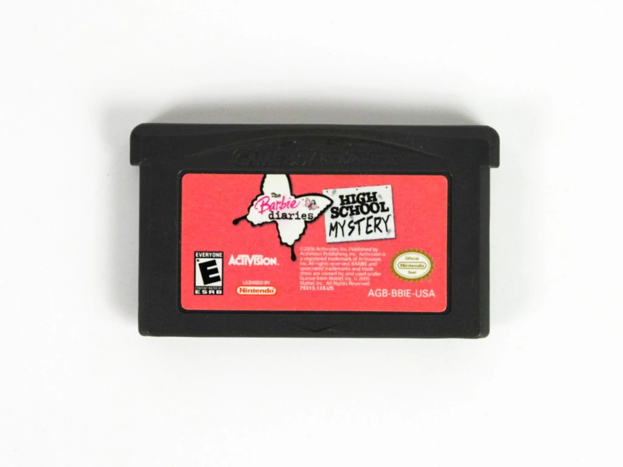 Barbie Diaries High School Mystery (Nintendo Game Boy Advance / GBA)