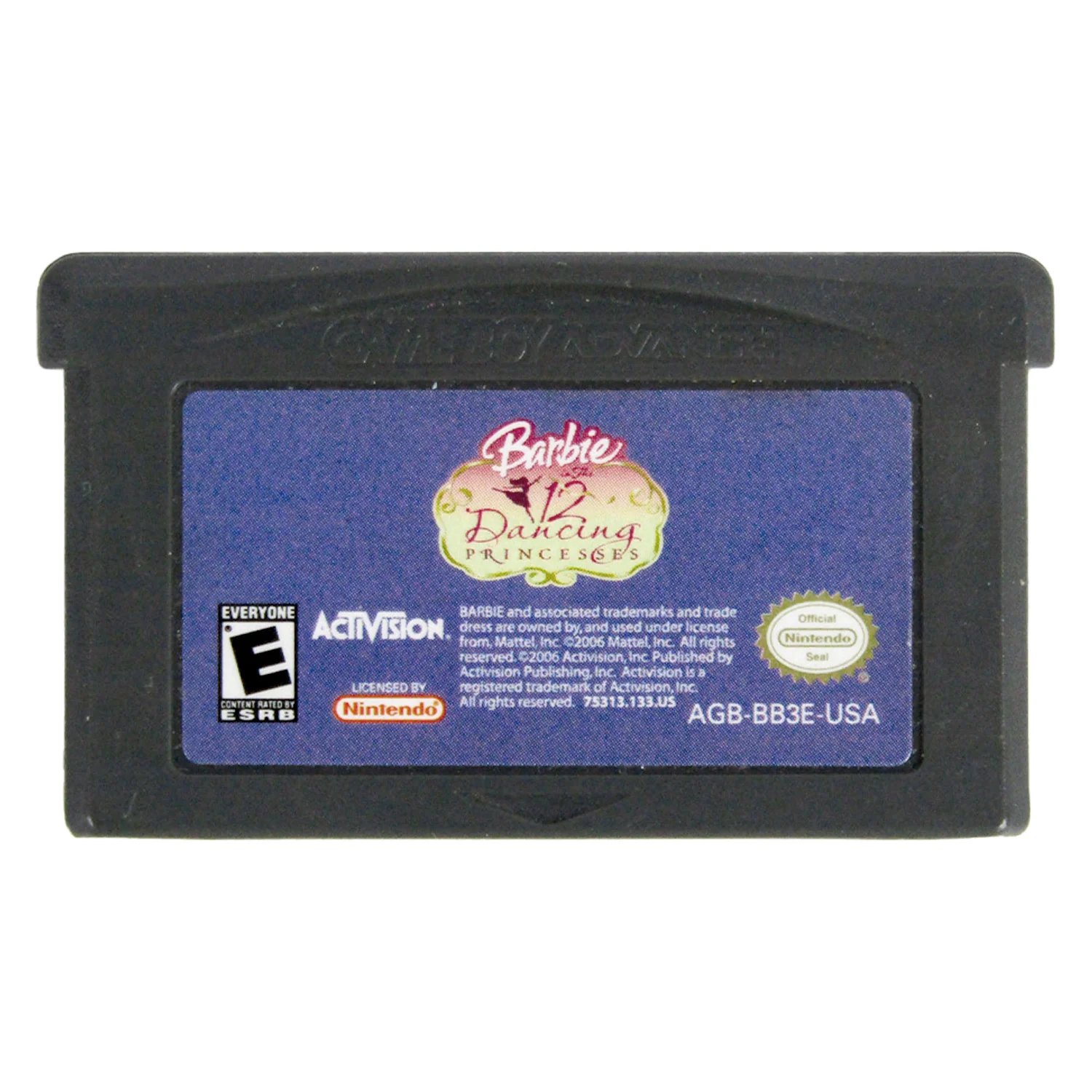 Barbie in The 12 Dancing Princesses (Nintendo Game Boy Advance / GBA)