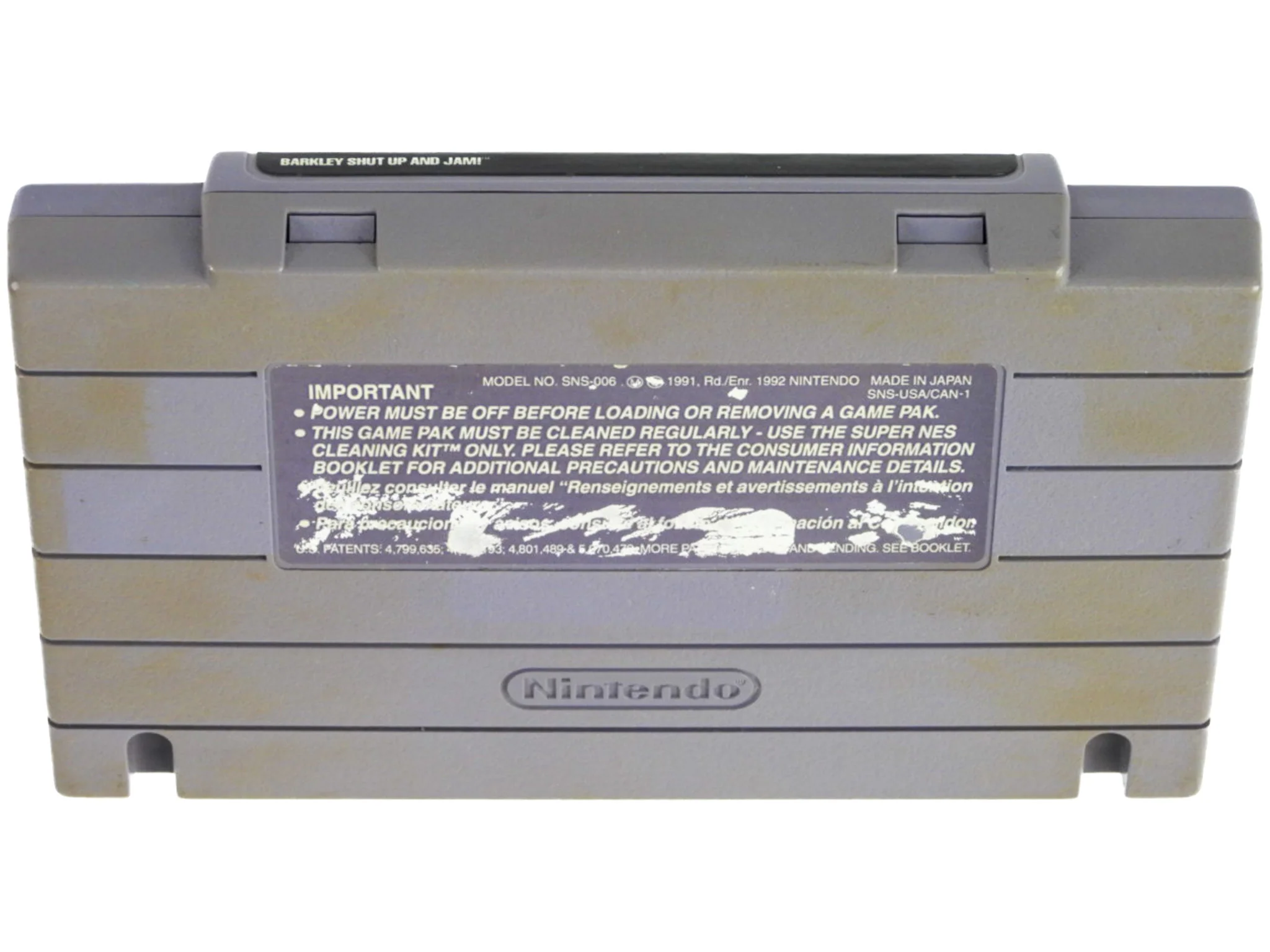 Barkley: Shut Up And Jam! (Super Nintendo / SNES) - Image 4