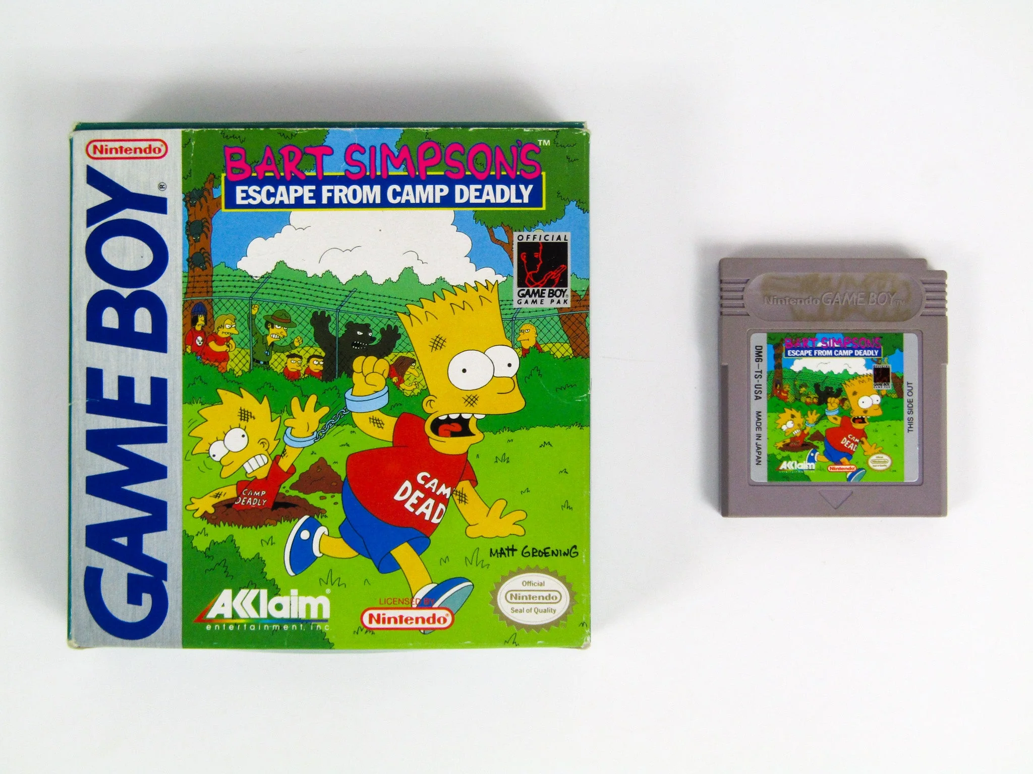 Bart Simpson's Escape From Camp Deadly (Nintendo Game Boy) - Image 5