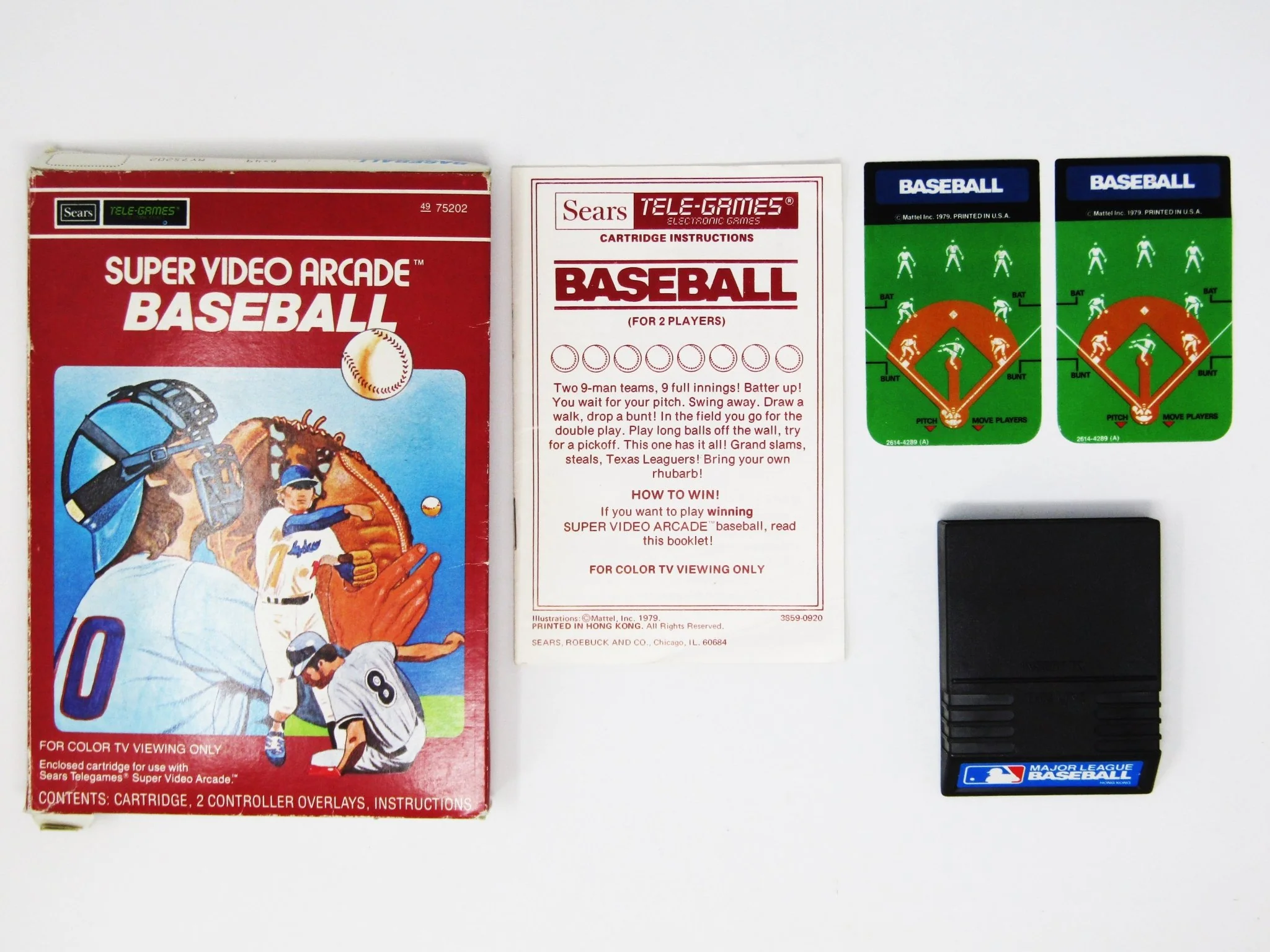 Baseball [Sears Tele-Games] (Intellivision)