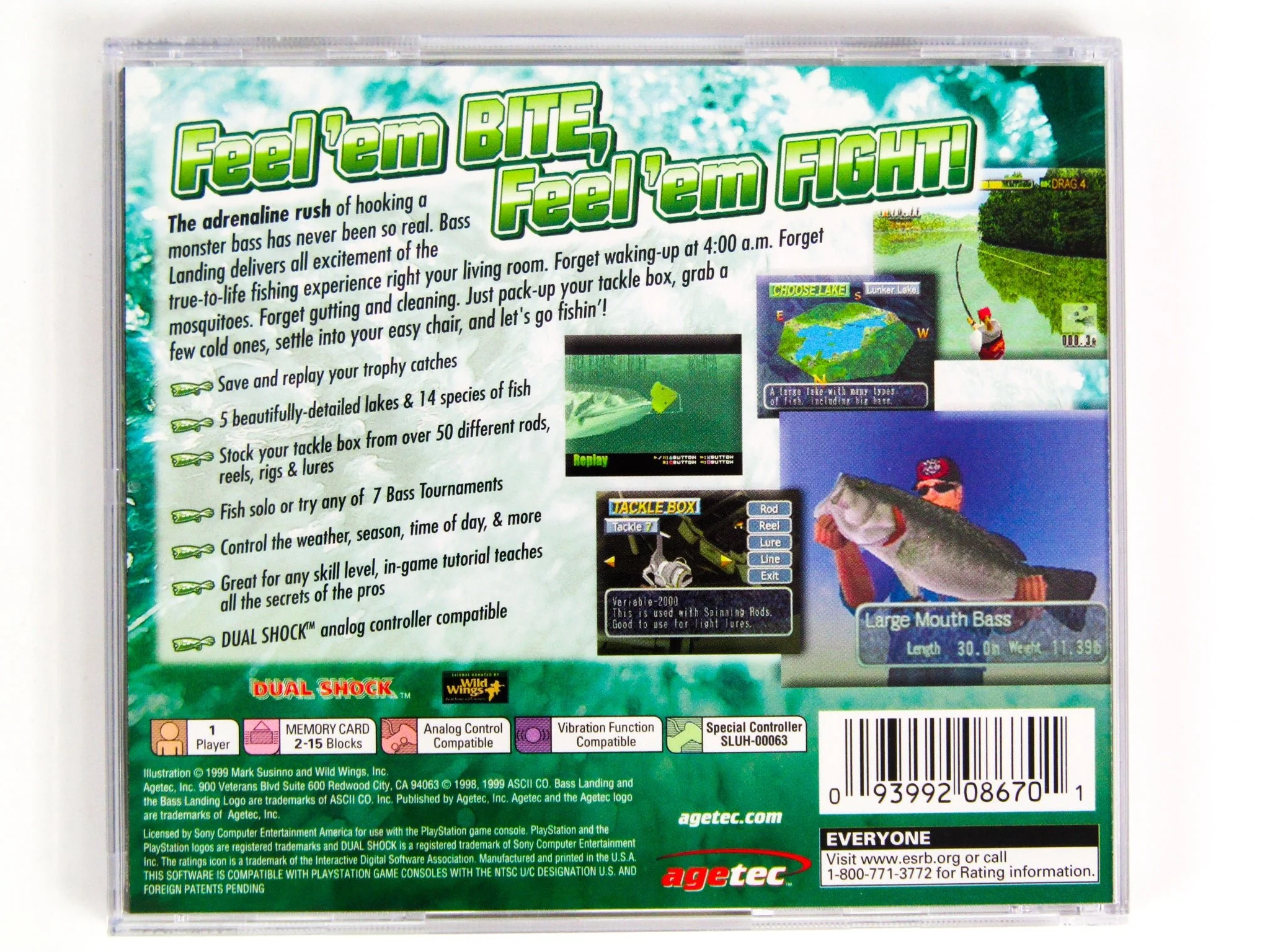 Bass Landing (PlayStation / PS1) - Image 4