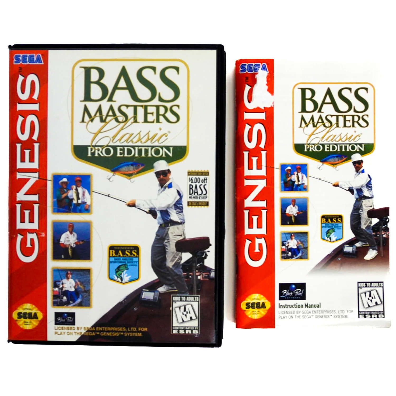 Bass Masters Classic: Pro Edition (Sega Genesis) - Image 2