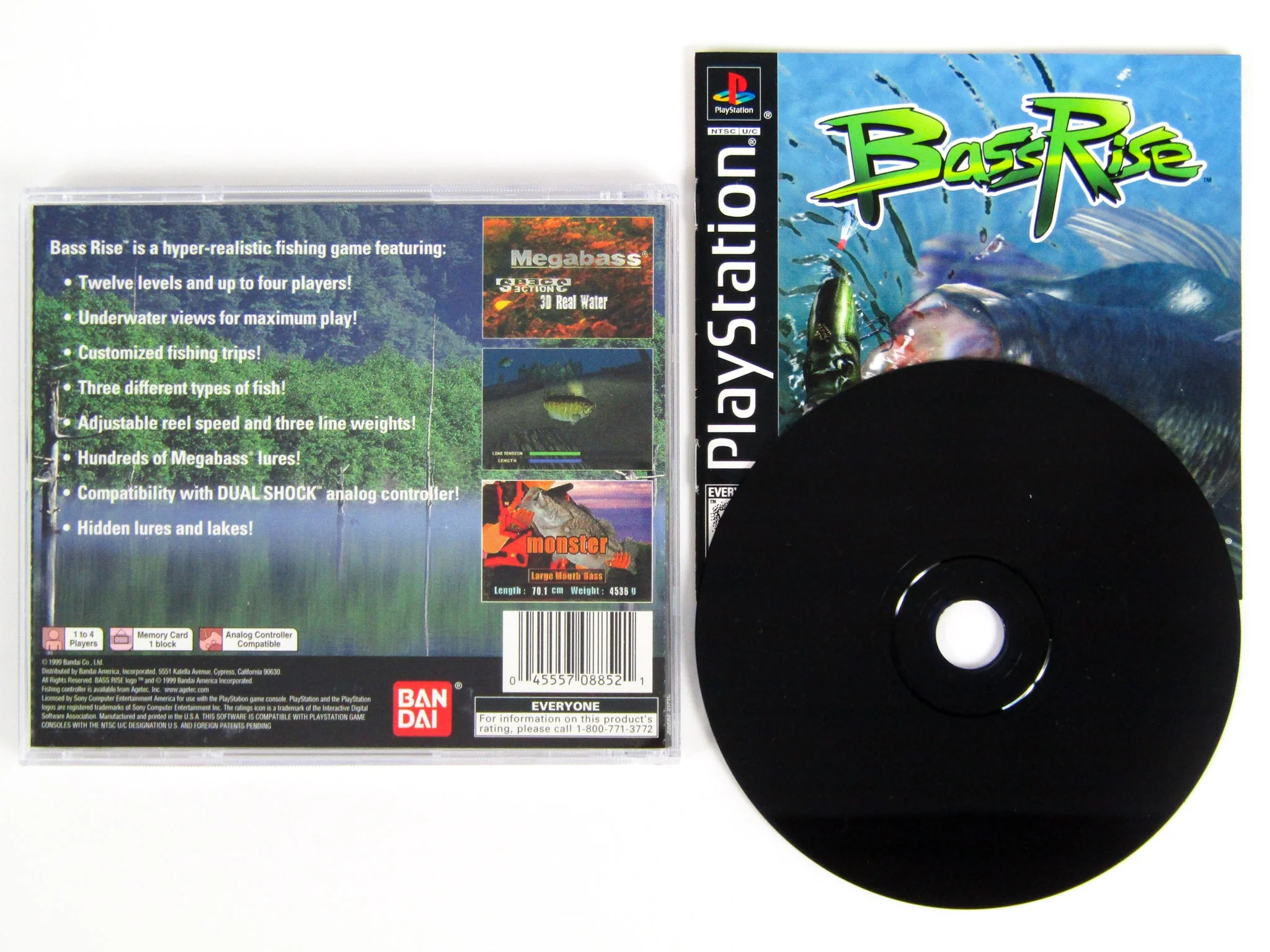 Bass Rise (PlayStation / PS1)