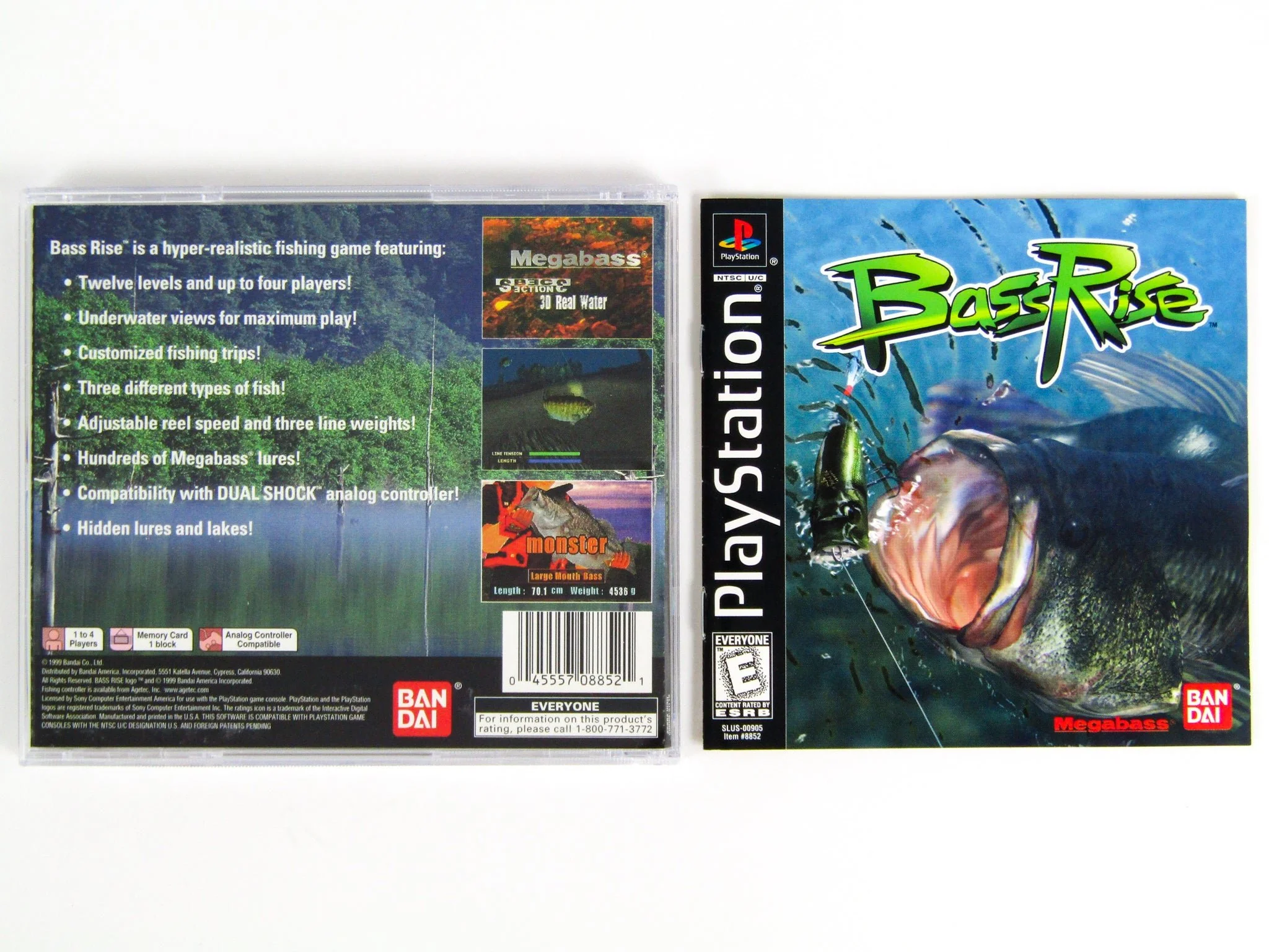 Bass Rise (PlayStation / PS1) - Image 2