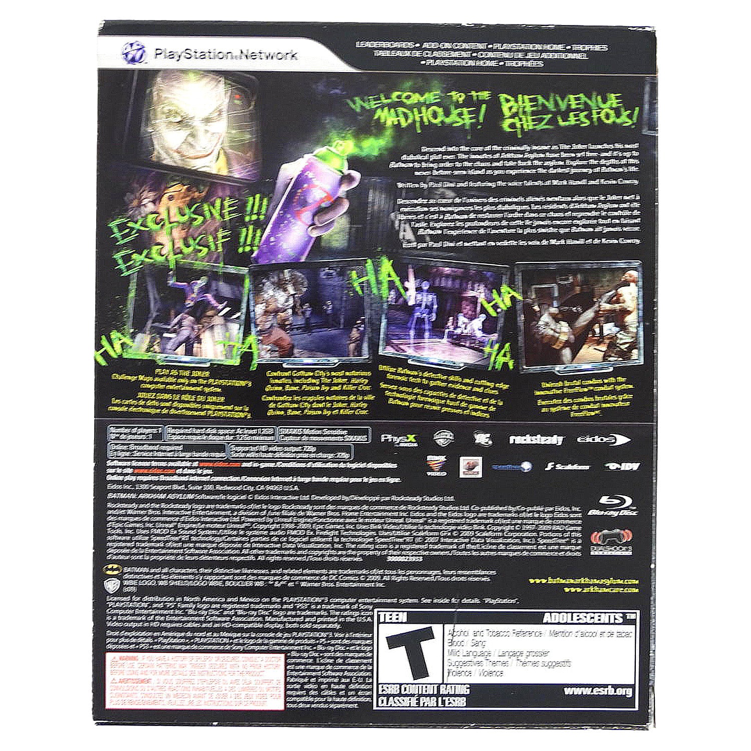 Batman: Arkham Asylum [Collector's Edition] (PlayStation 3 / PS3) - Image 2