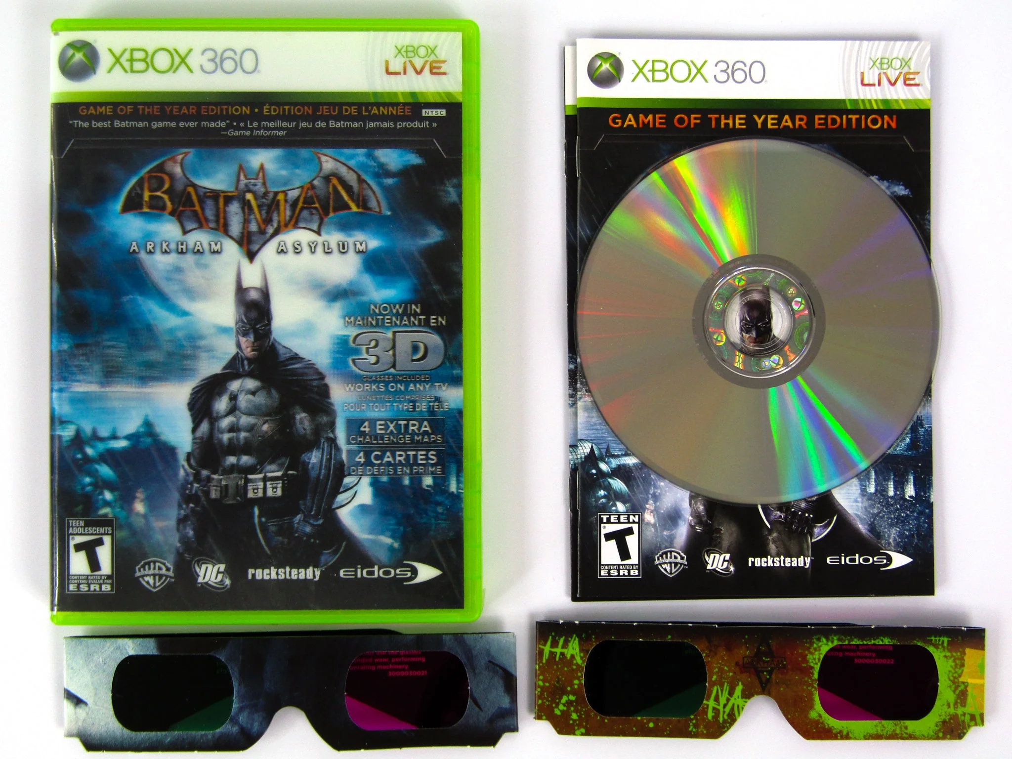 Batman: Arkham Asylum [Game of the Year Edition] (Xbox 360)