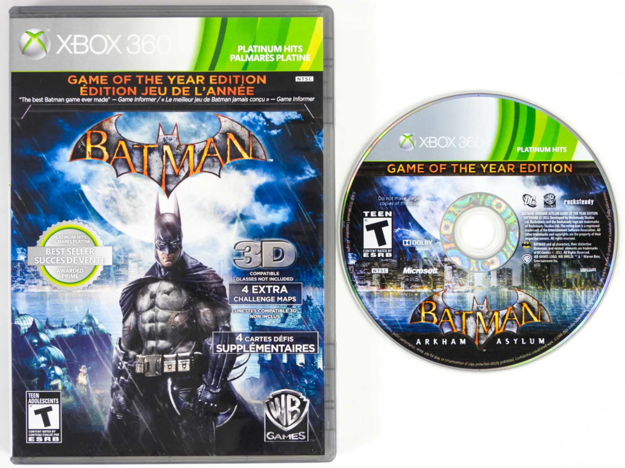 Batman: Arkham Asylum [Game of the Year] [Platinum Hits] (Xbox 360) - Image 5