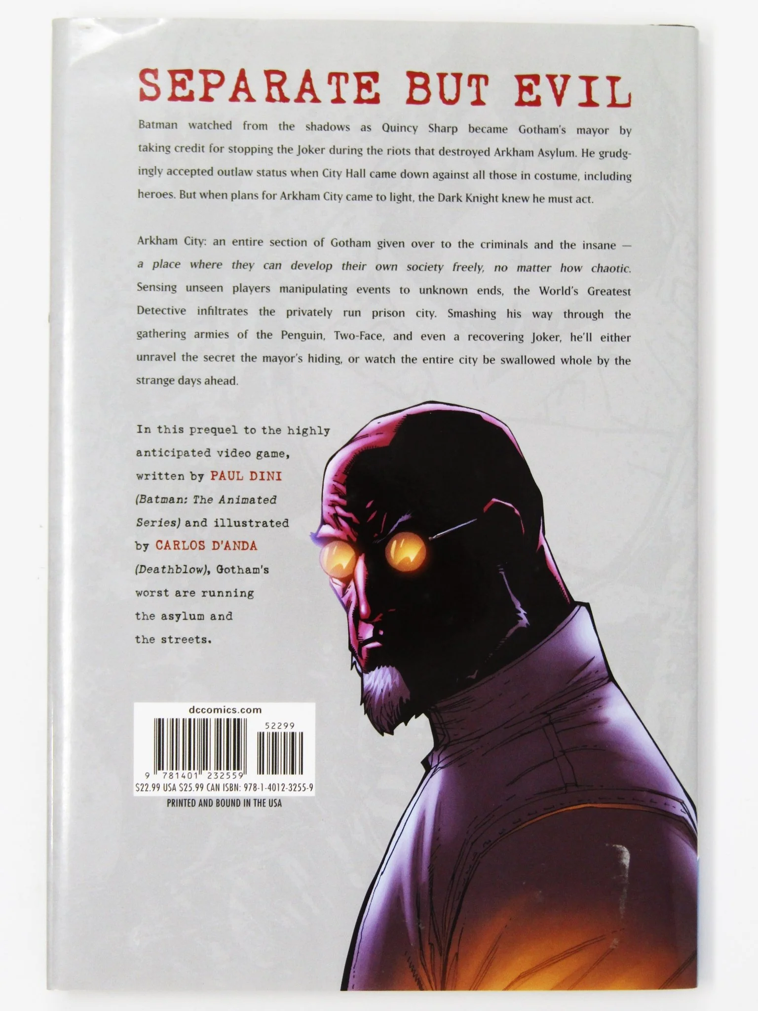 Batman Arkham City [Hardcover] (Comic Book) - Image 2