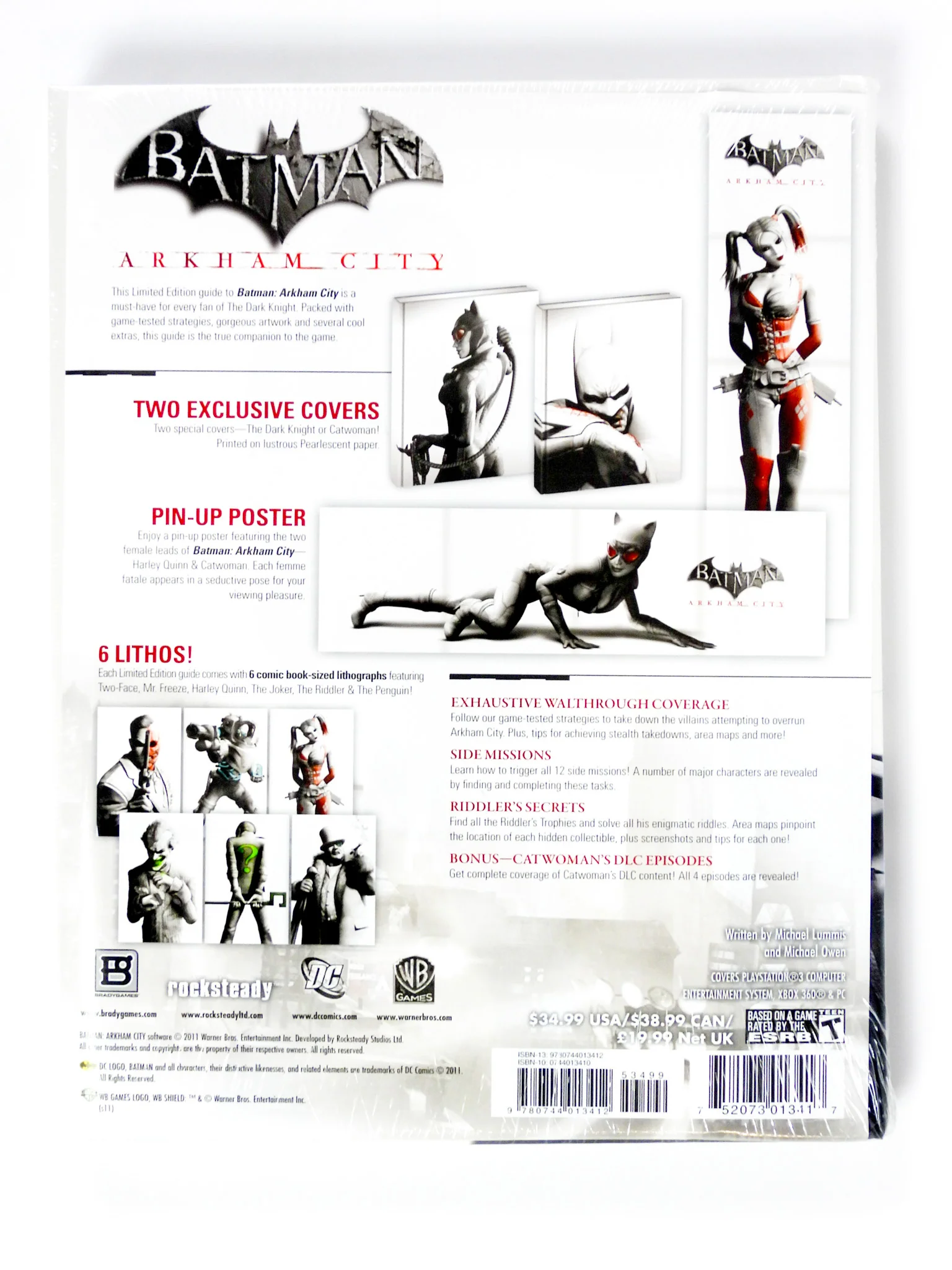 Batman: Arkham City [Limited Edition] [Hardcover] (Game Guide) - Image 2