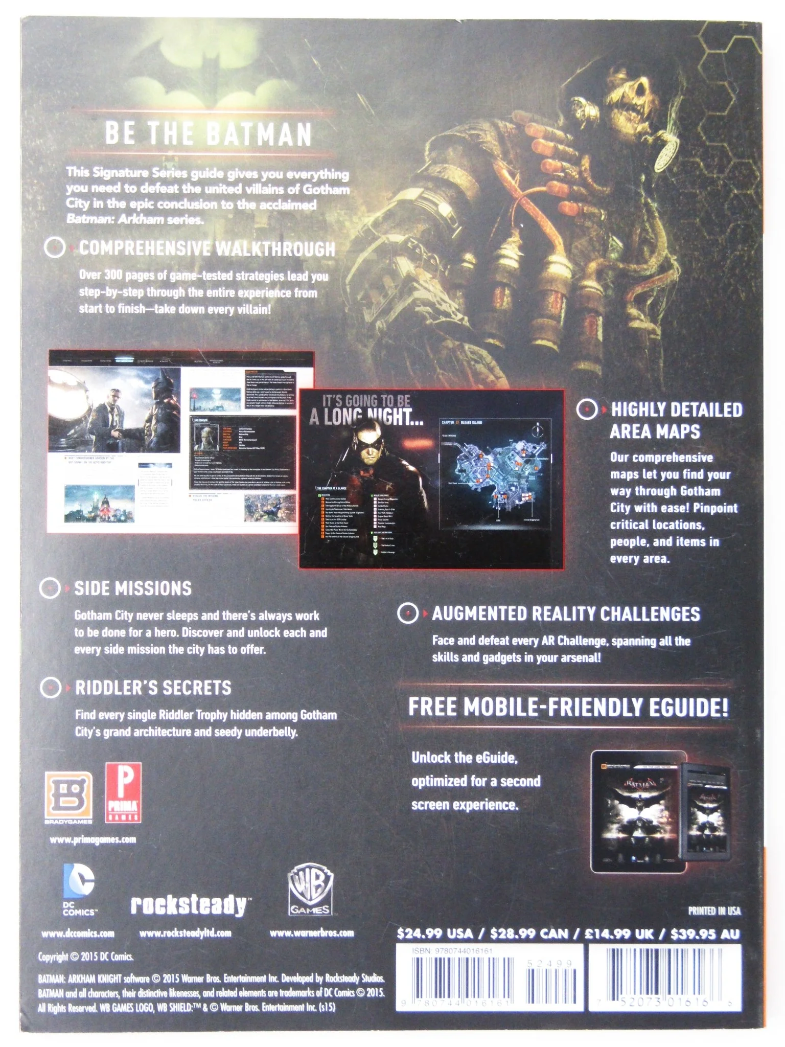 Batman: Arkham Knight [Signature Series] [BradyGames] (Game Guide) - Image 2
