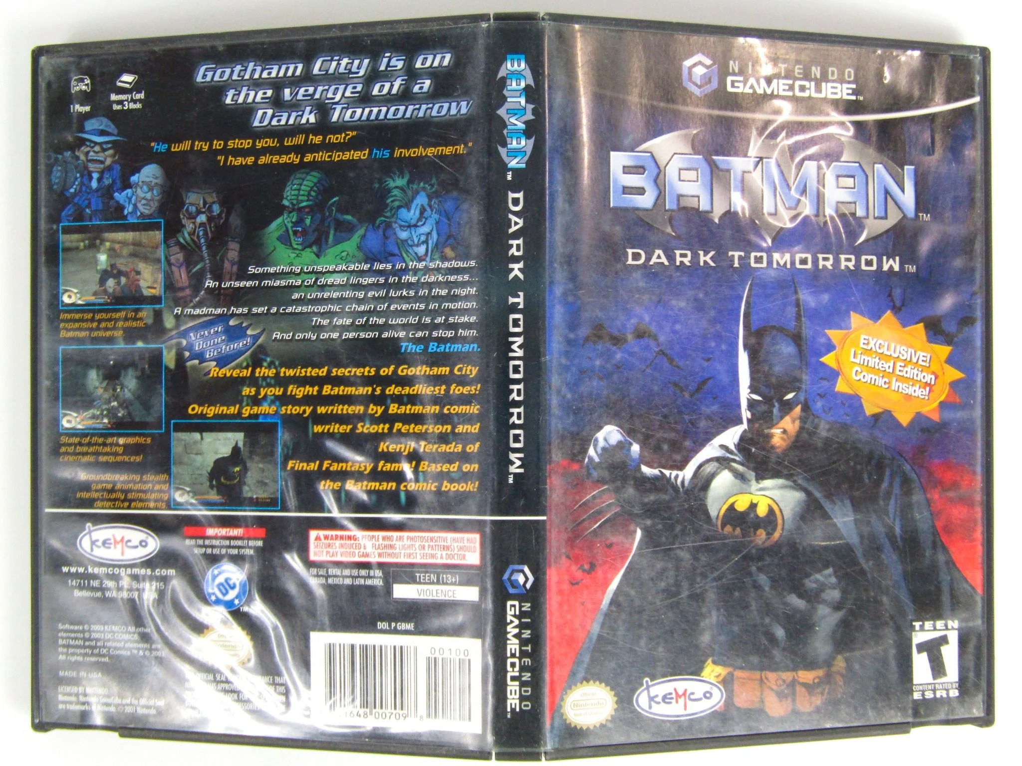 Batman Dark Tomorrow (Nintendo GameCube) - Image 3