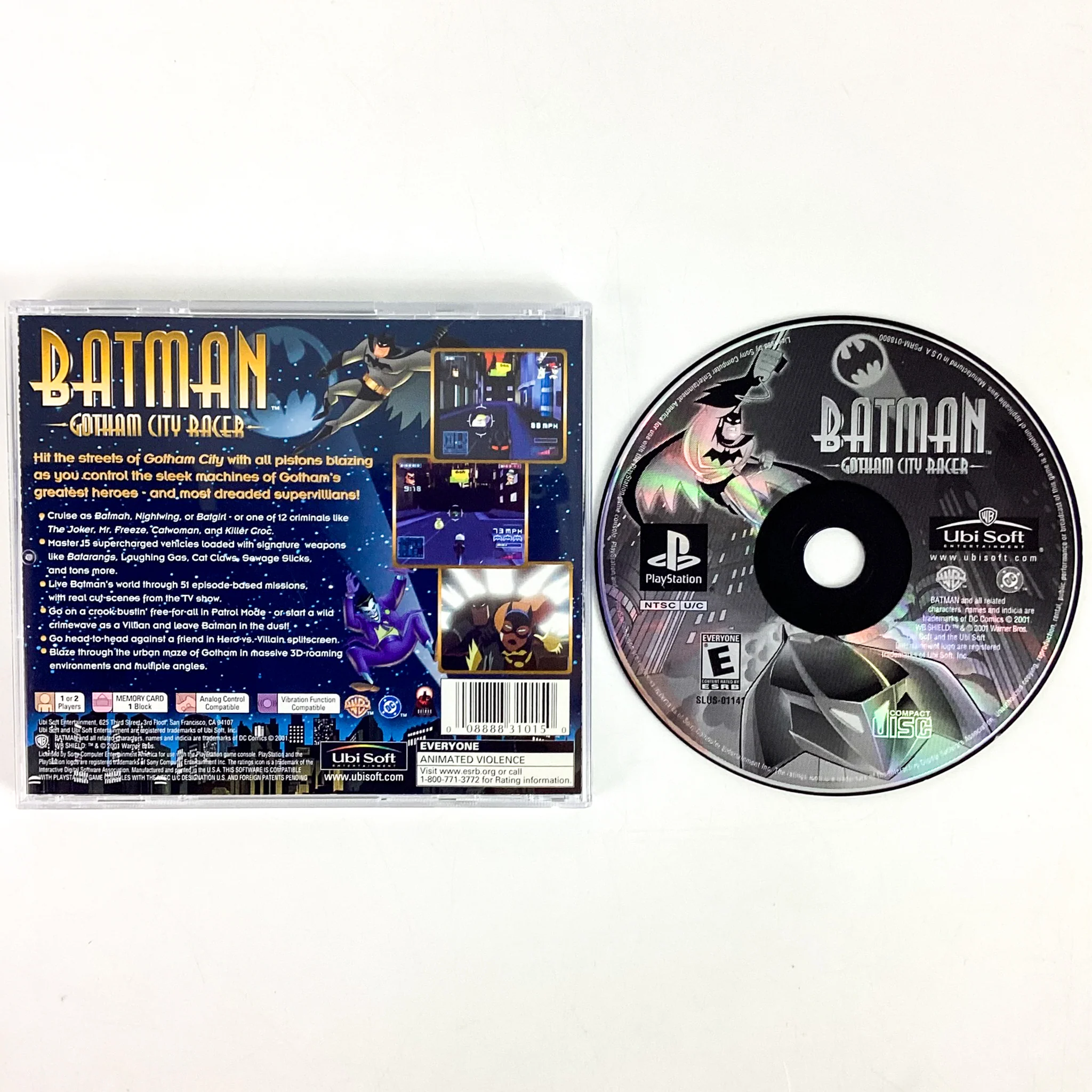 Batman Gotham City Race (PlayStation / PS1)