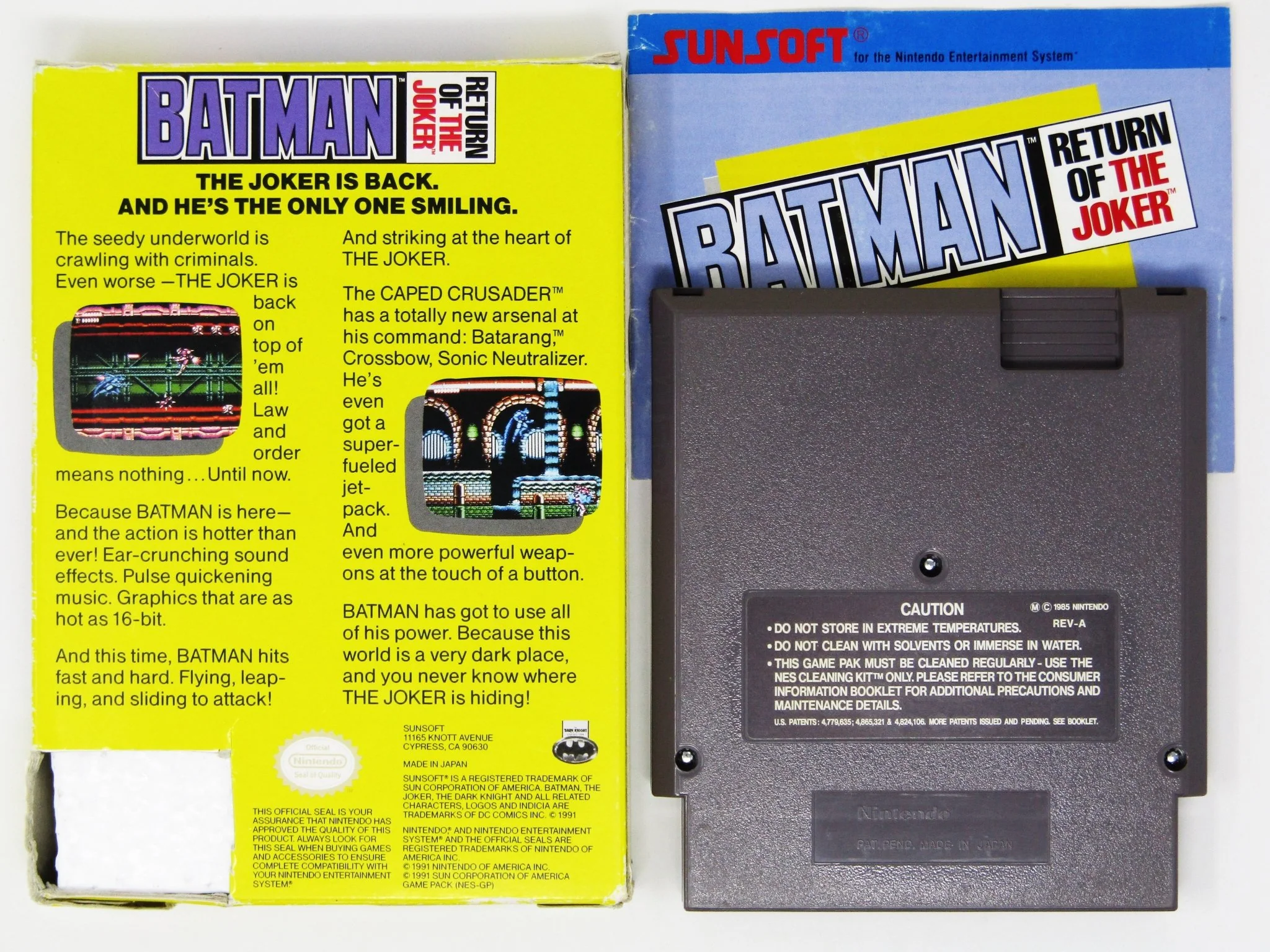 Batman: Return of the Joker (Nintendo / NES) - Image 2