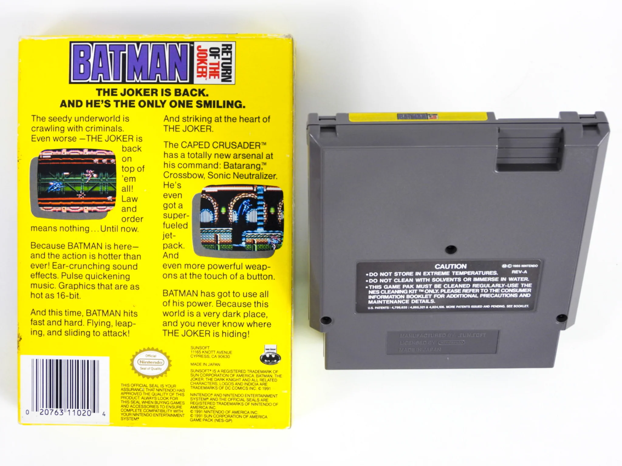 Batman: Return of the Joker (Nintendo / NES) - Image 5