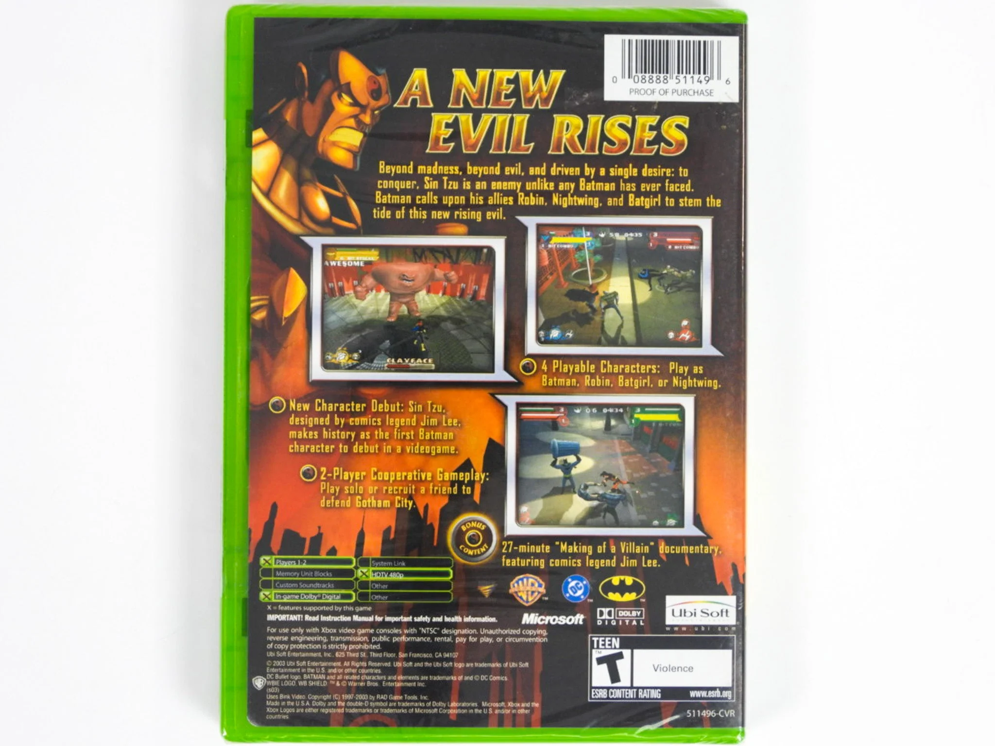 Batman Rise Of Sin Tzu (Xbox) - Image 2