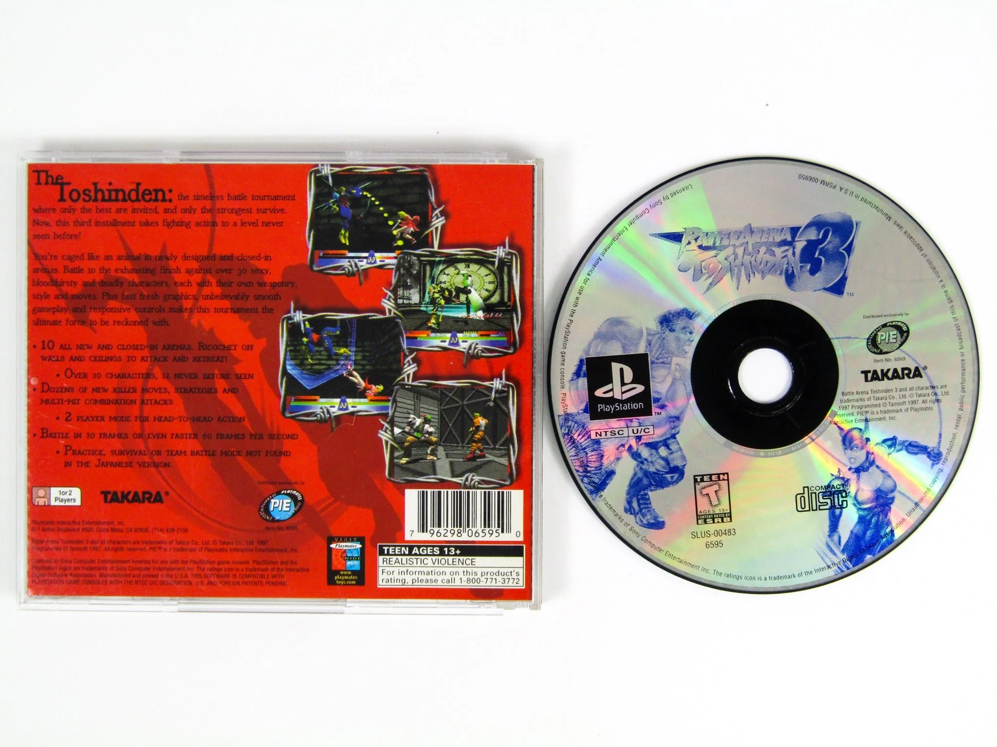 Battle Arena Toshinden 3 (PlayStation / PS1) - Image 9
