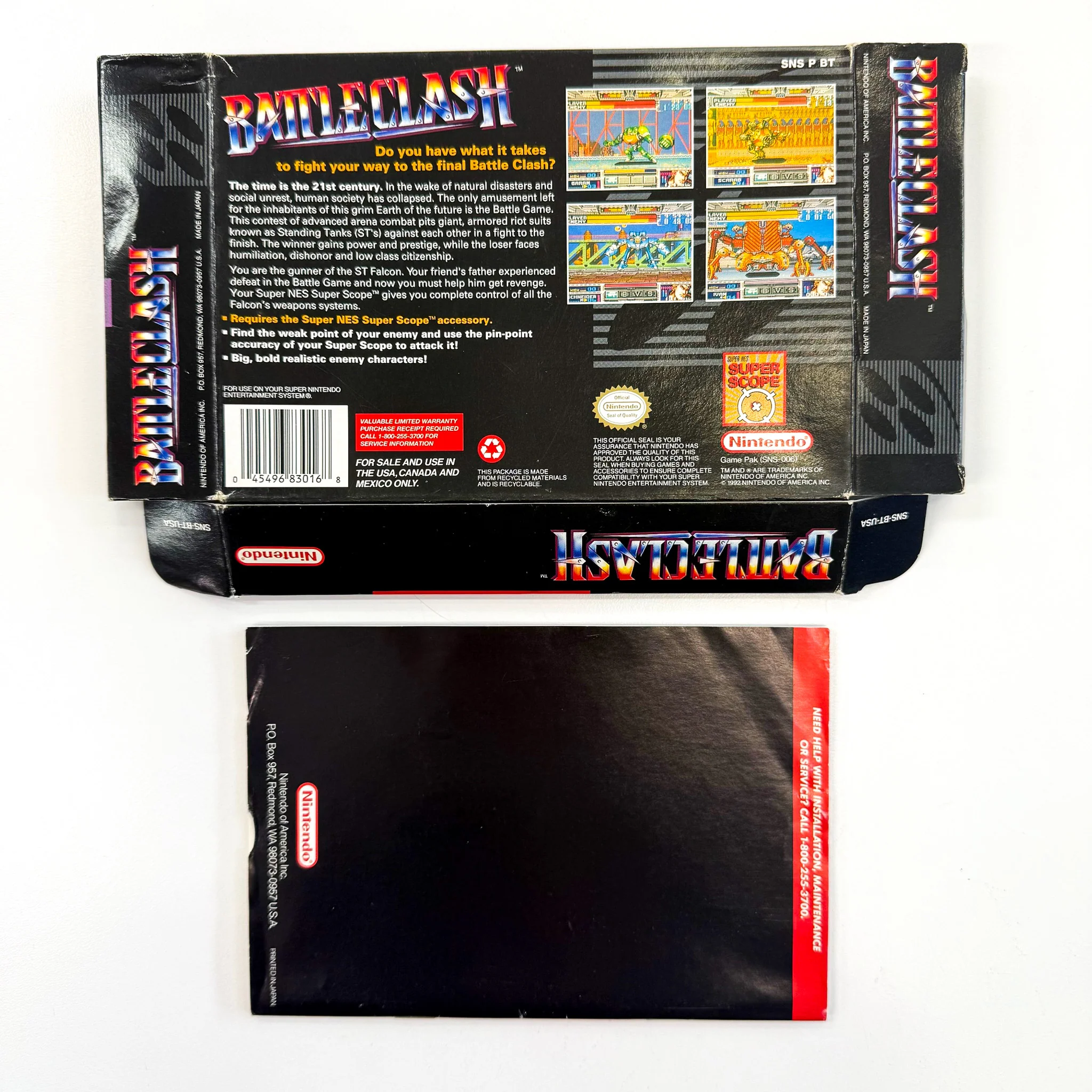 Battle Clash [Box] (Super Nintendo / SNES) - Image 2