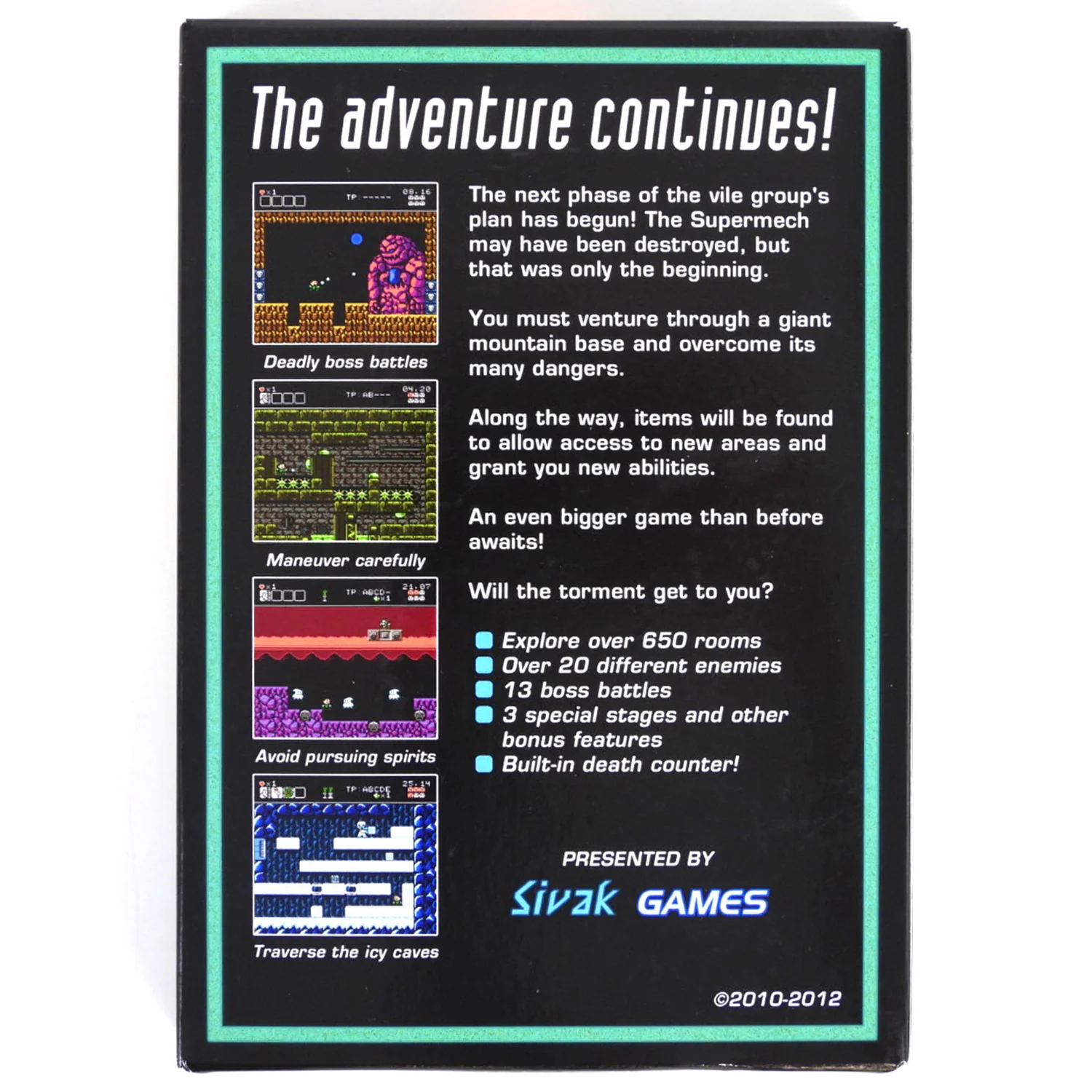 Battle Kid 2: Mountain of Torment [Homebrew] (Nintendo / NES) - Image 2