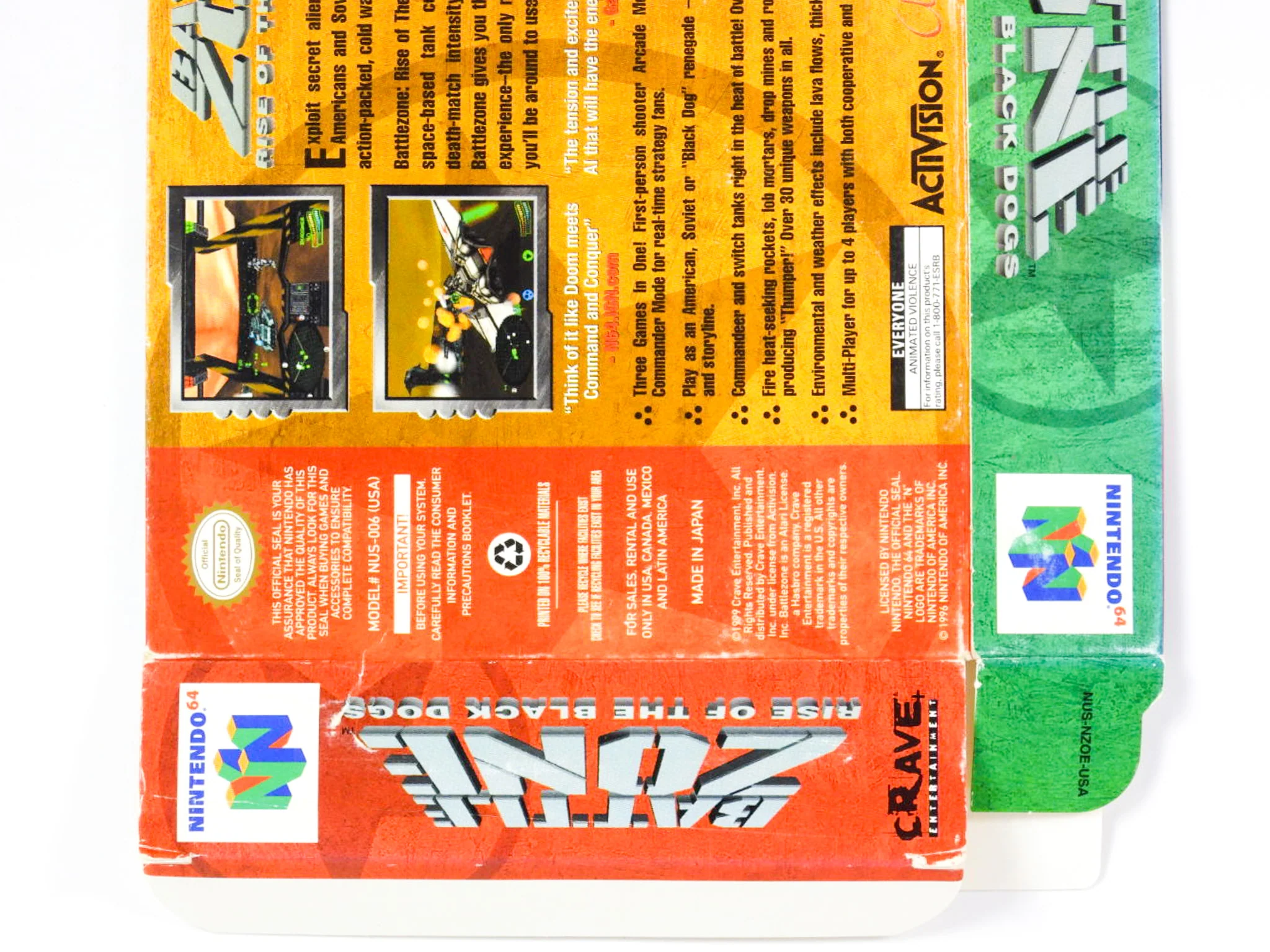 Battlezone: Rise Of The Black Dogs [Box] (Nintendo 64 / N64) - Image 5