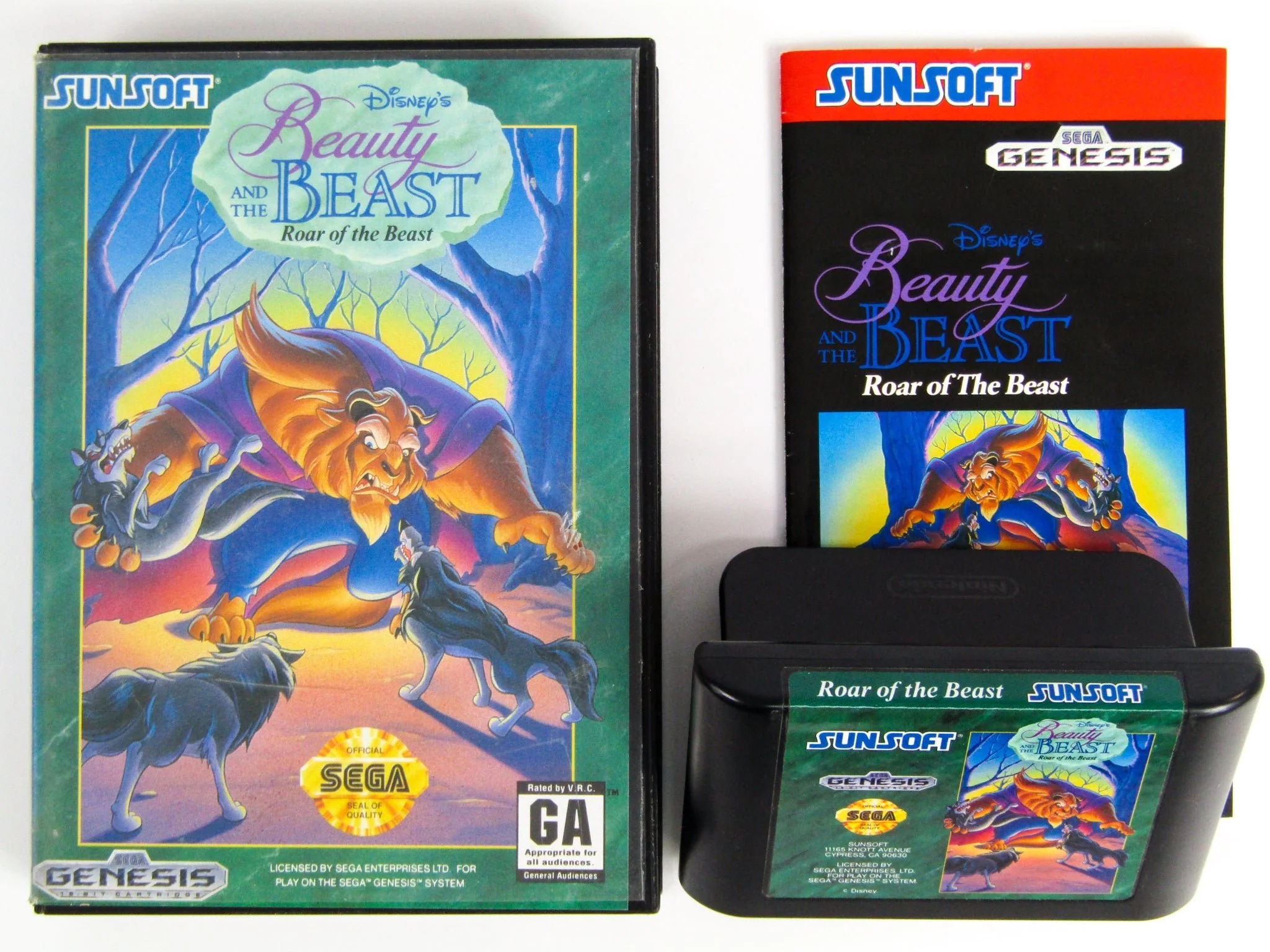 Beauty And The Beast: Roar Of The Beast (Sega Genesis) - Image 2