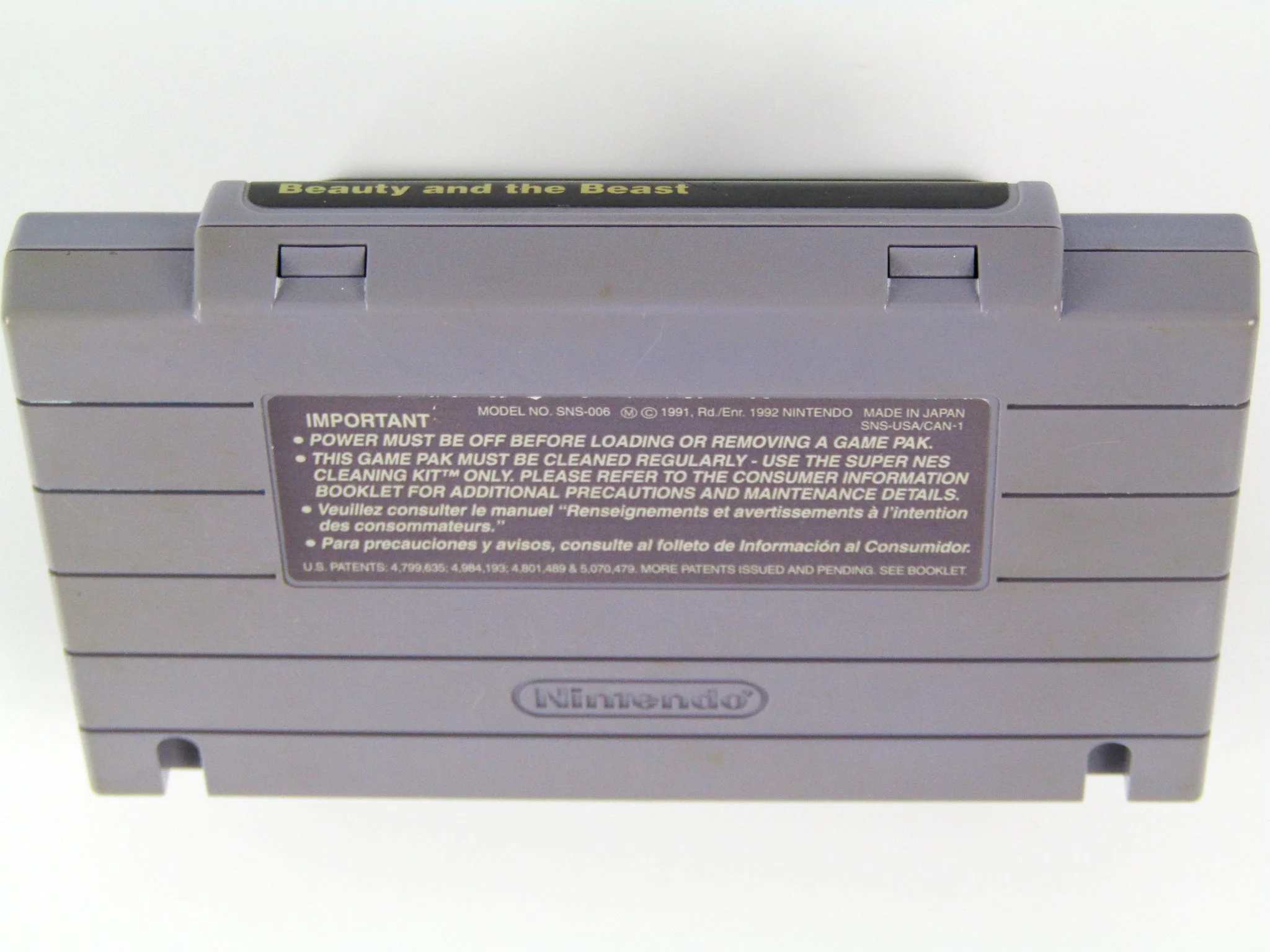 Beauty And The Beast (Super Nintendo / SNES) - Image 12